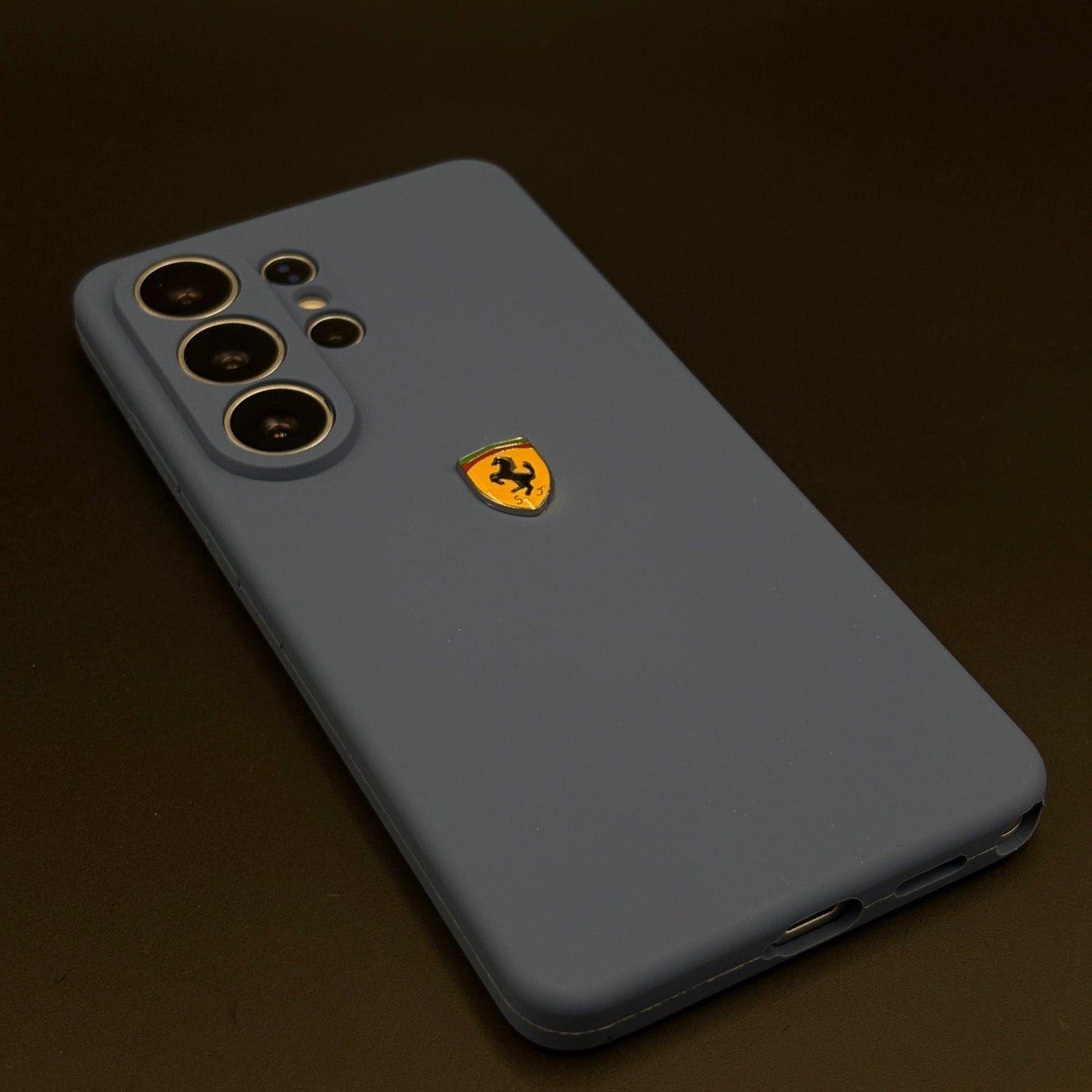 FR Prancing Horse Sport Edition Smooth Feel Liquid Silicone Case for Samsung Galaxy S26 Ultra
