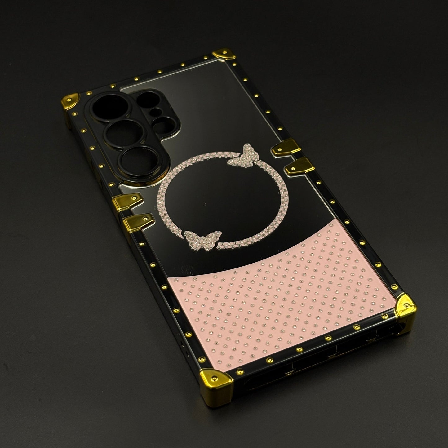 Rectangle Shape Trunk Butterfly MagSafe Mobile Case Cover for Samsung Galaxy S26 Ultra