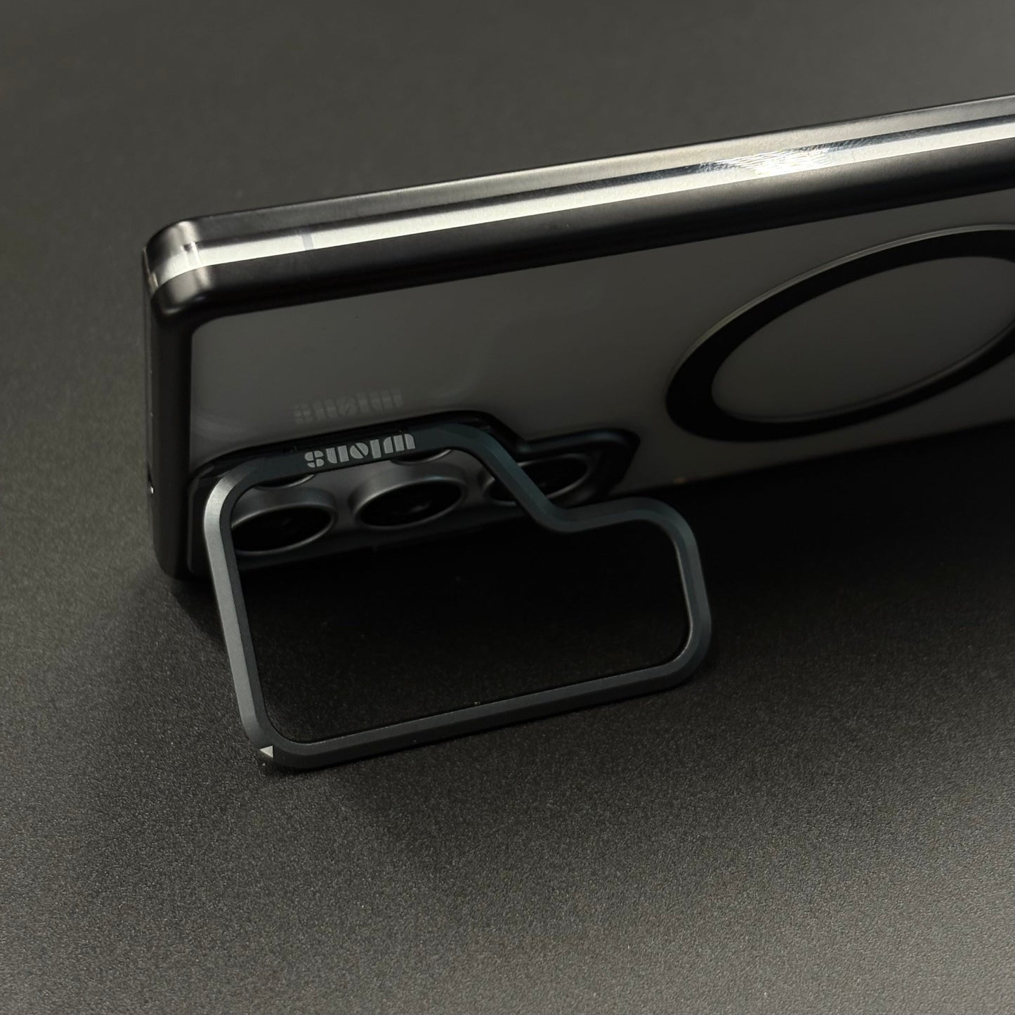 Luxury MagSafe Case for Samsung Galaxy S25 Ultra | Hard PC | Metal Camera Bump | Built-In Kickstand