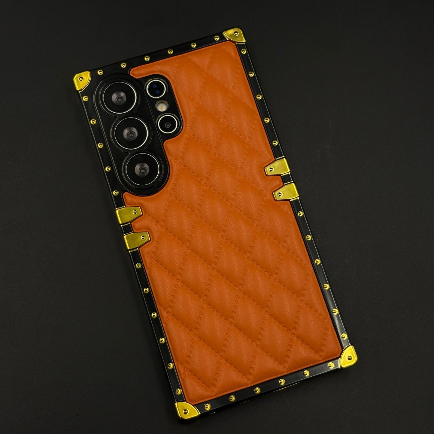 Rectangle Shape Trunk Puffer Mobile Case Cover for Samsung Galaxy S26 Ultra
