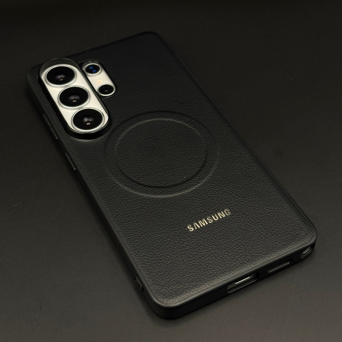 Luxury Kindsuit Leather MagSafe Case for Samsung Galaxy S26 Ultra