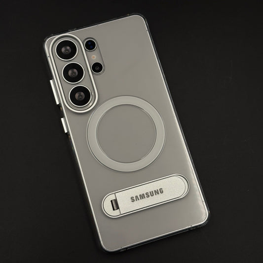 OG Samsung Clear Kickstand MagSafe Anti-Yellow Case Cover for Galaxy S26 Ultra