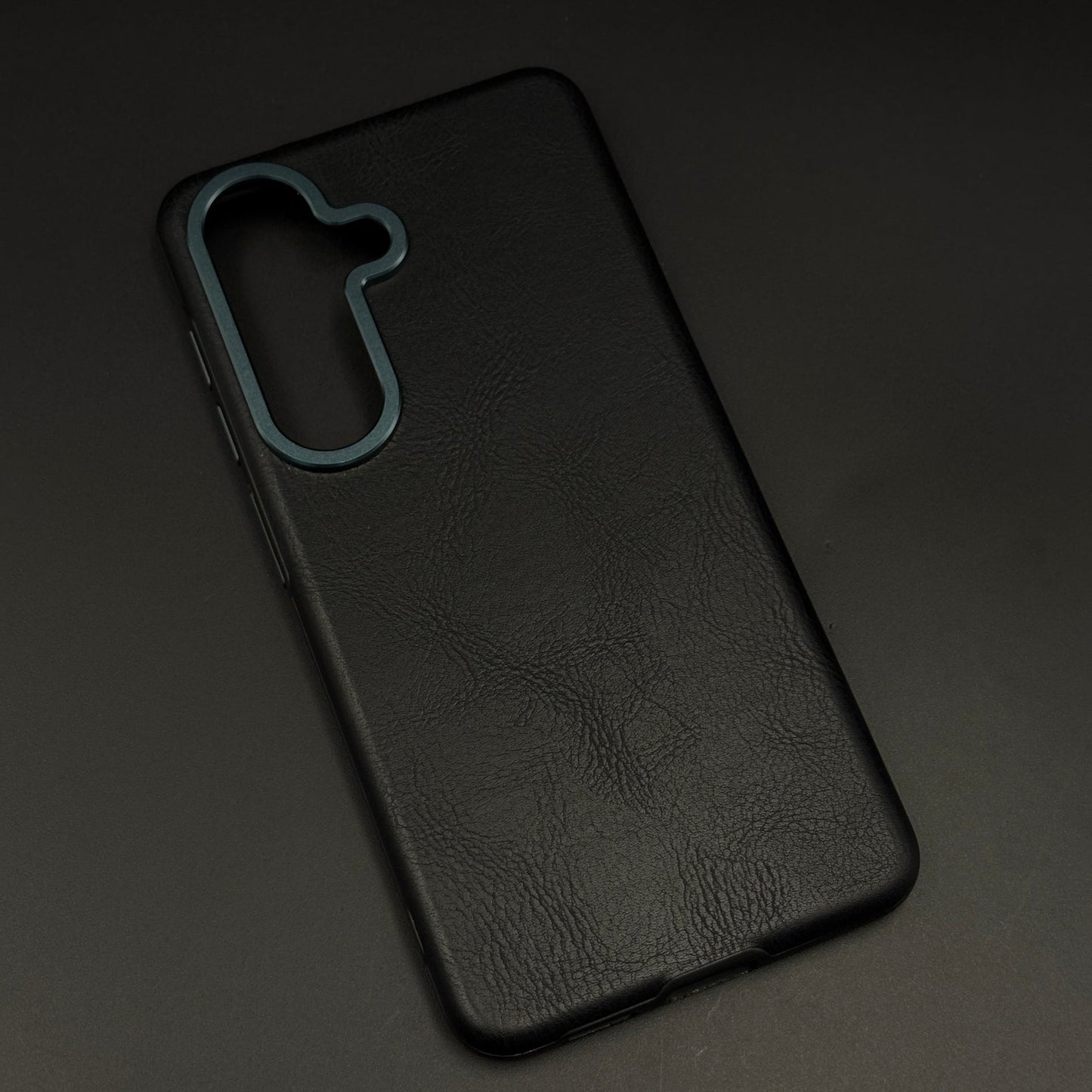 Luxury Leather Raised Bezel Camera Protection Case Cover for Samsung Galaxy S26
