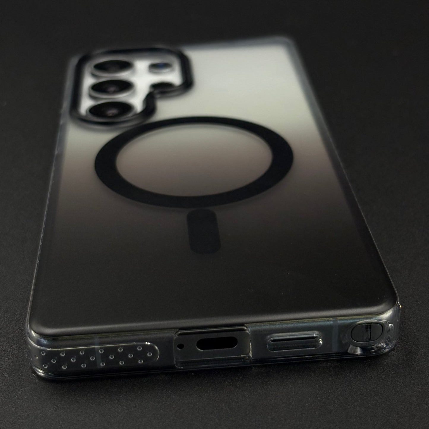 Dual Tone Matte MagSafe Case for Samsung Galaxy S26 Ultra | Anti-Yellowing | Sleek Luxury Cover