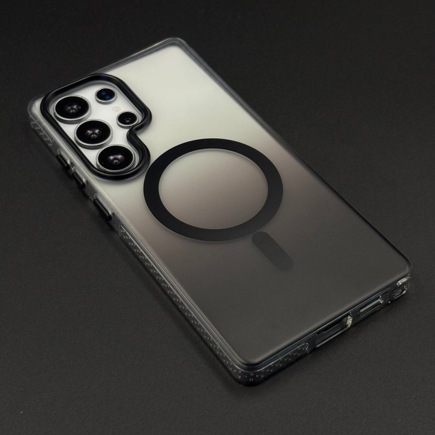 Dual Tone Matte MagSafe Case for Samsung Galaxy S26 Ultra | Anti-Yellowing | Sleek Luxury Cover