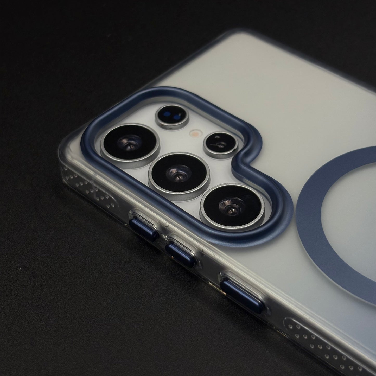 Dual Tone Matte MagSafe Case for Samsung Galaxy S25 Ultra | Anti-Yellowing | Sleek Luxury Cover