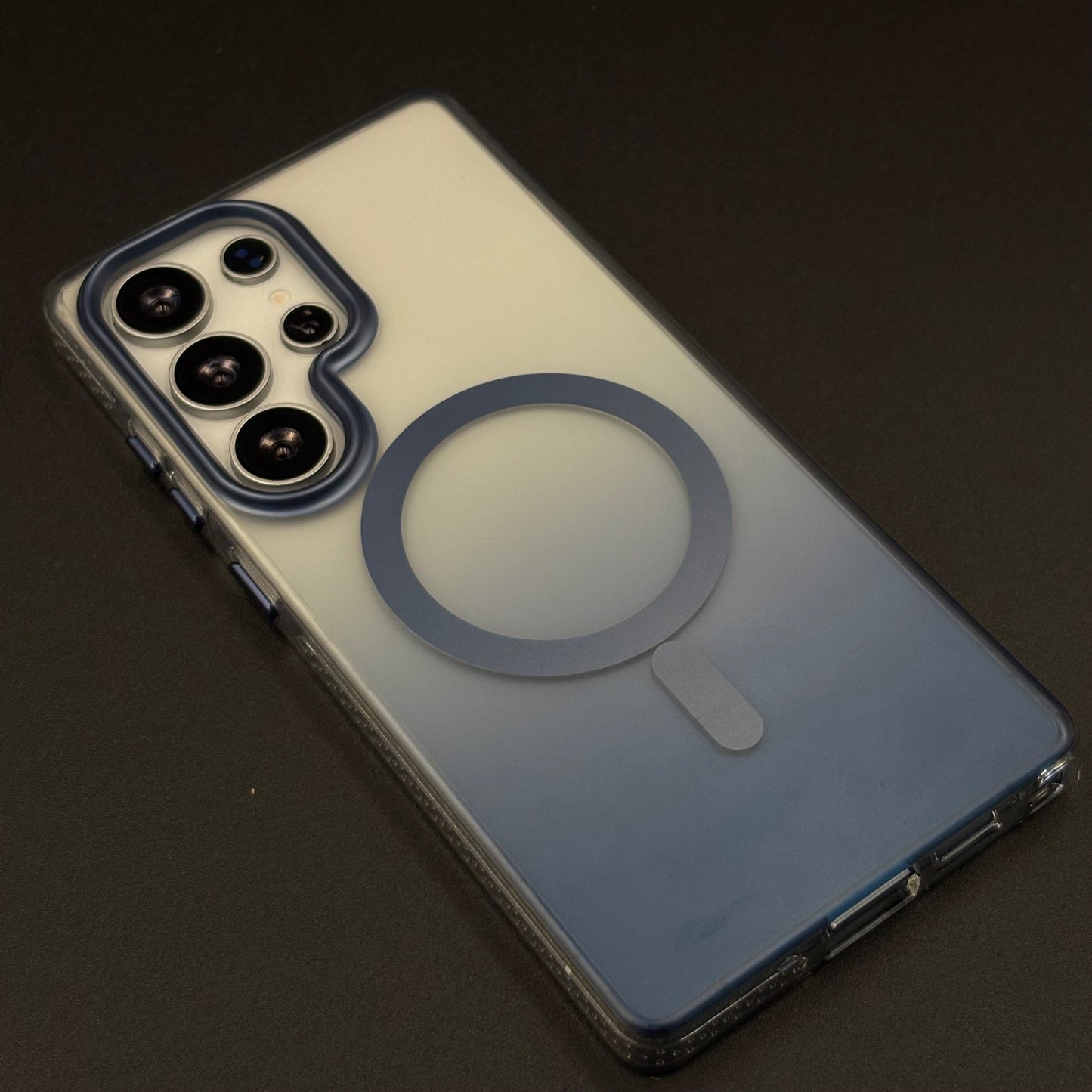 Dual Tone Matte MagSafe Case for Samsung Galaxy S25 Ultra | Anti-Yellowing | Sleek Luxury Cover