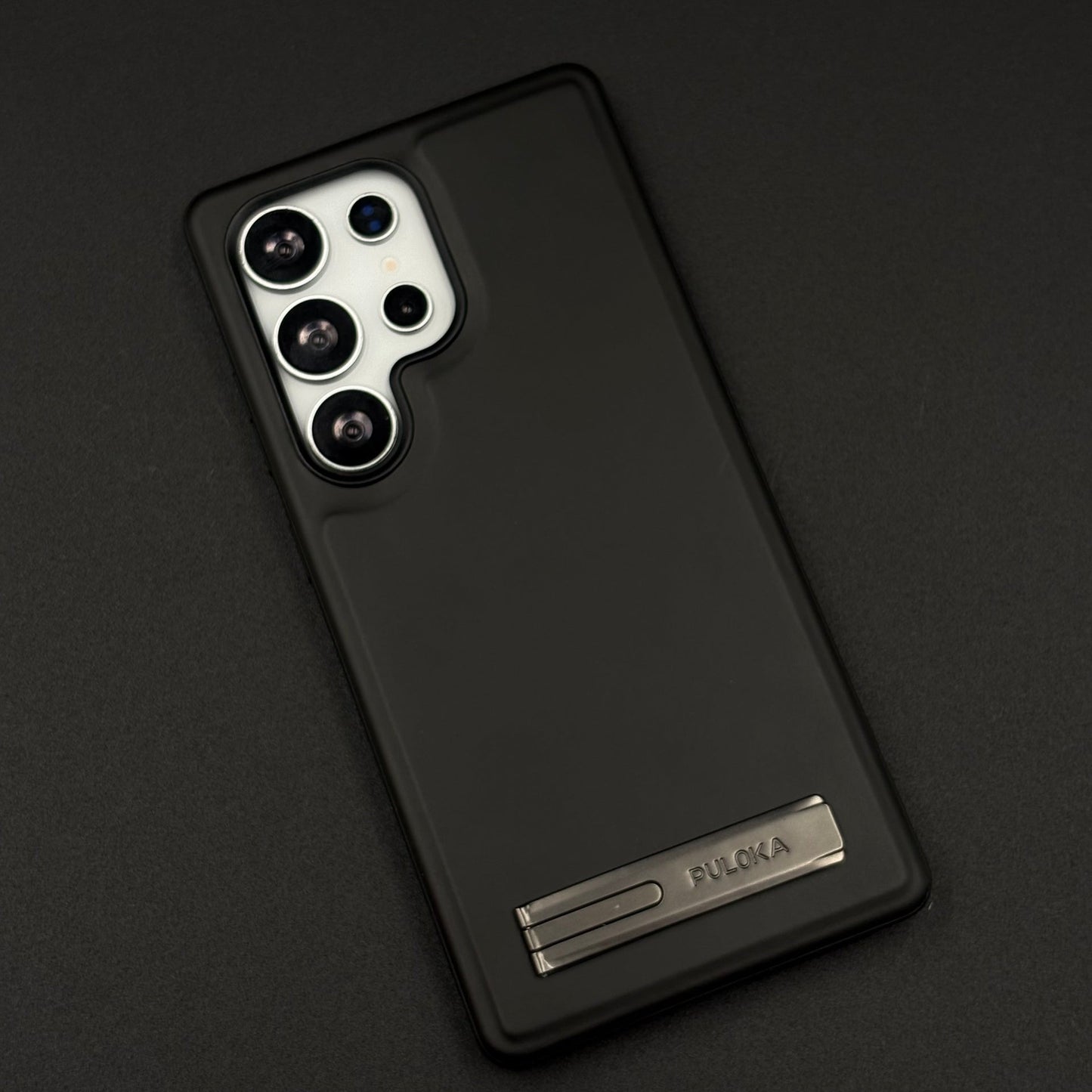 PU Leather Kickstand Case for Samsung Galaxy S25 Ultra | Microfibre Lining | Sleek Grip & Durable Protection