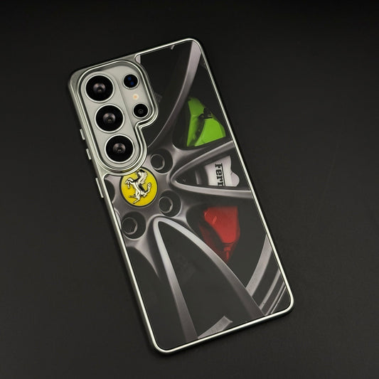Luxury FR Horse Motorsport Inspired Metal Frame Case for Samsung Galaxy S26 Ultra