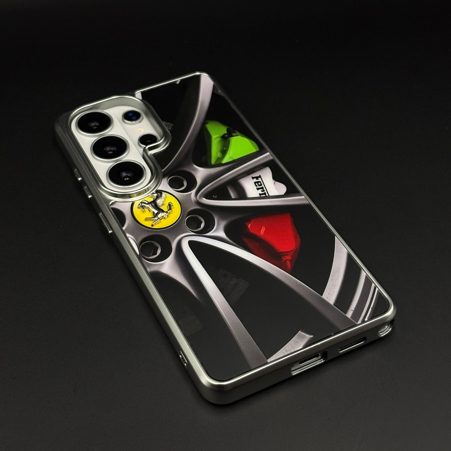 Luxury FR Horse Motorsport Inspired Metal Frame Case for Samsung Galaxy S26 Ultra