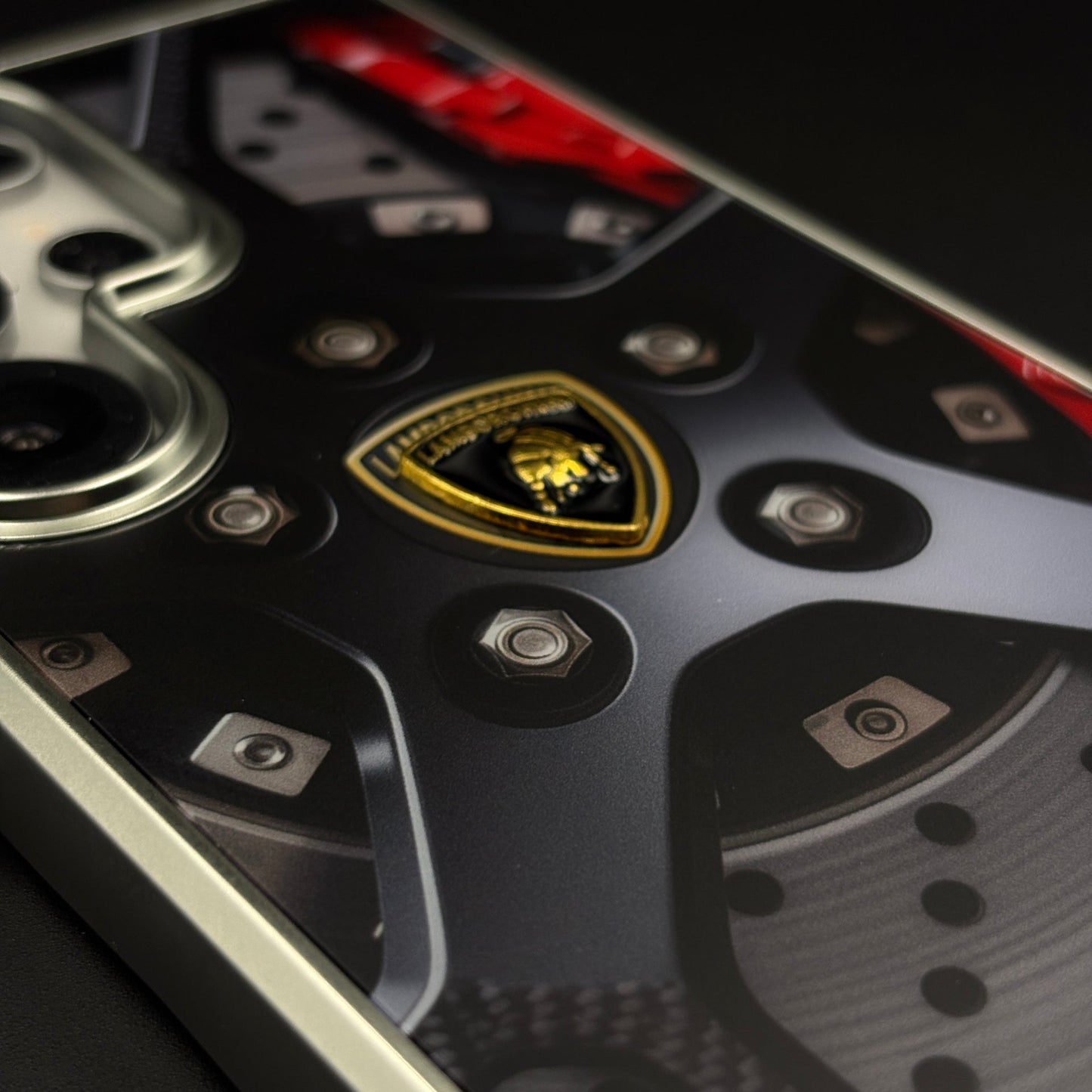Luxury Motorsport Inspired Lambo Metal Frame Case for Samsung Galaxy S25 Ultra