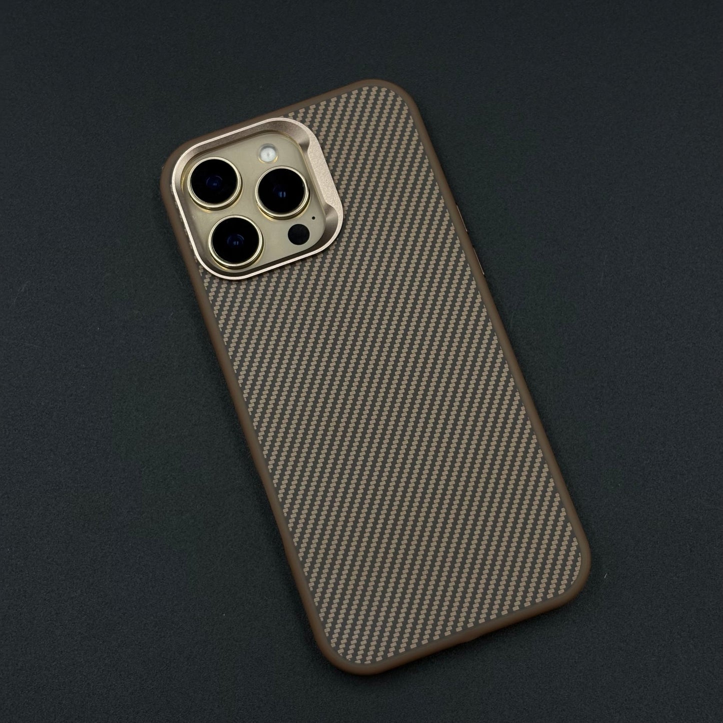Carbon Fiber Case with Hidden Magsafe for iPhone Series | Metallic Camera Guard | Slim Magnetic Luxury Protection