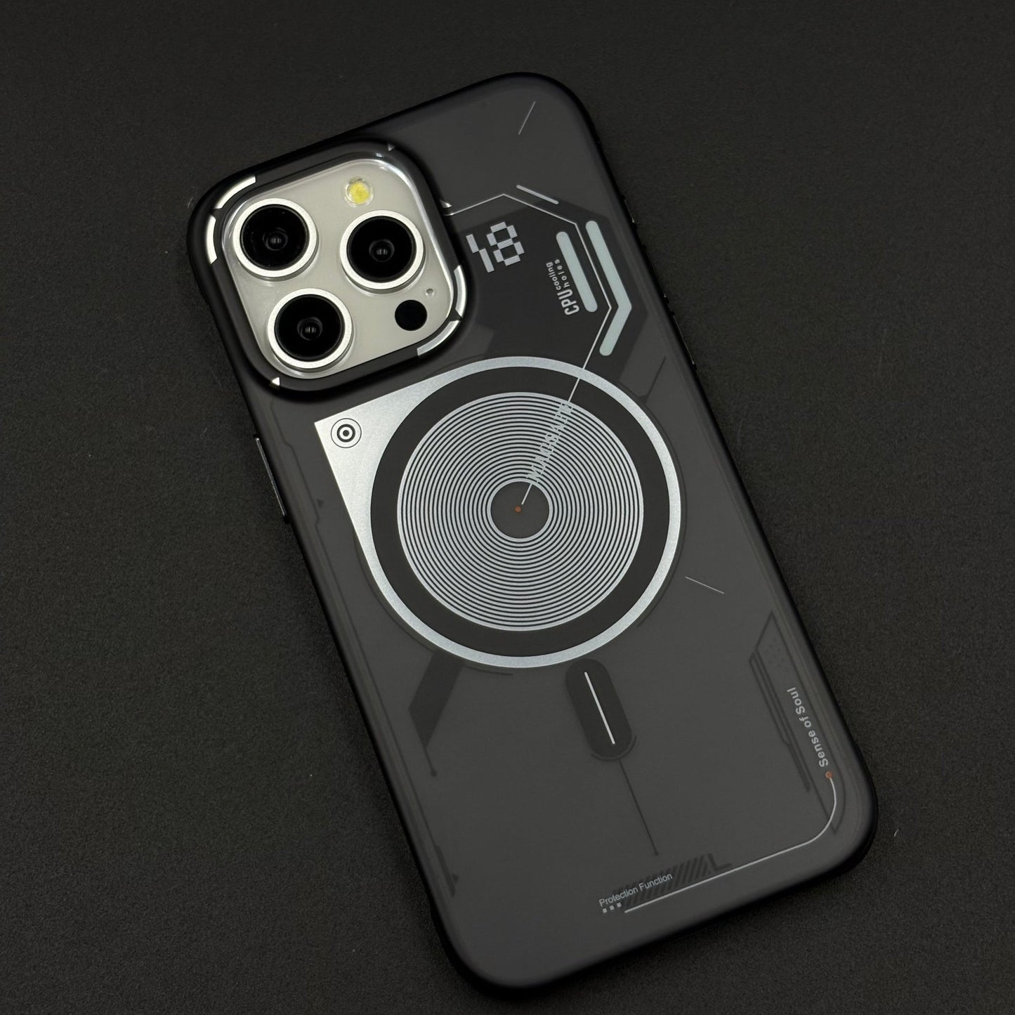CyberTech MagSafe Case for iPhone | Matte Translucent Soft-Touch | Cooling Design