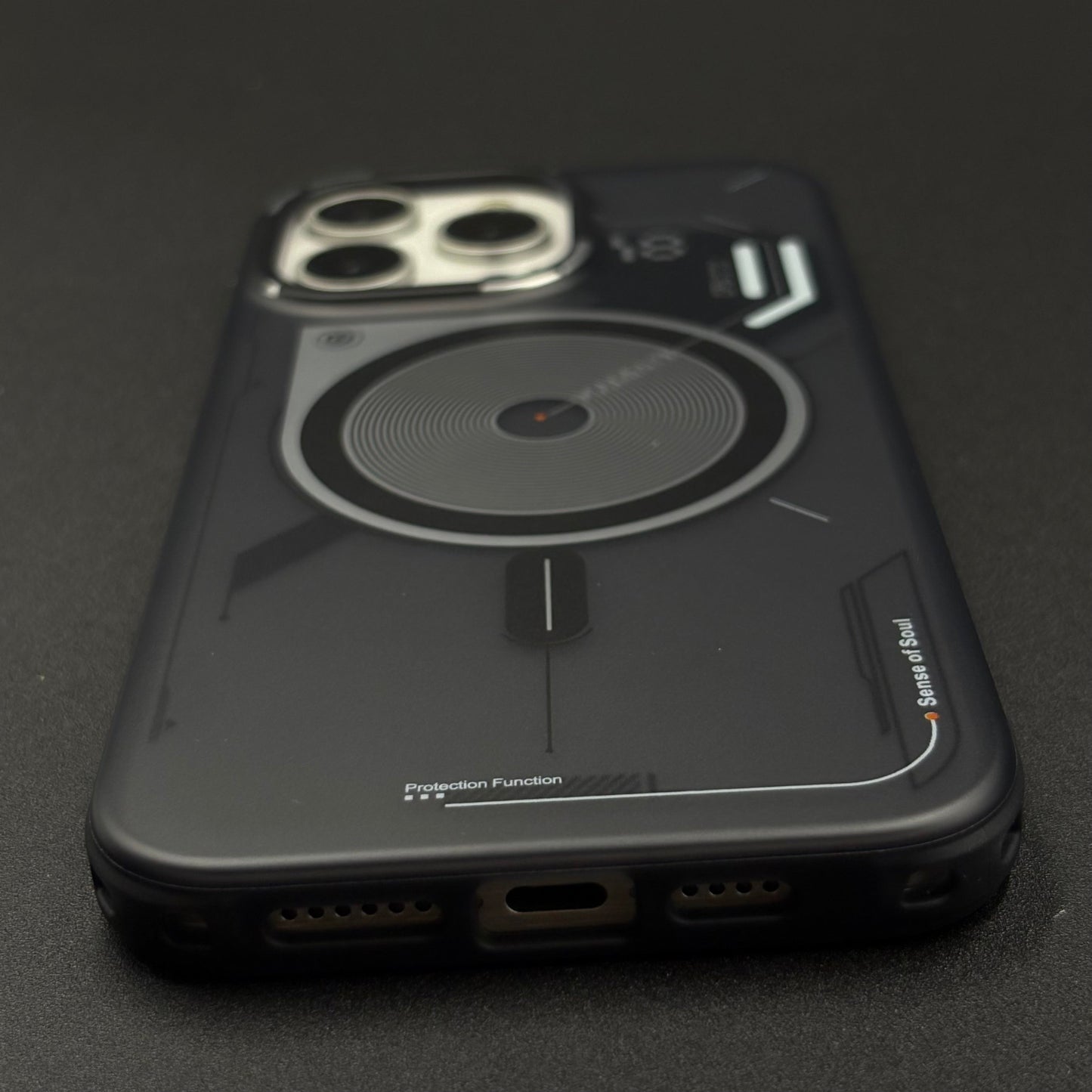 CyberTech MagSafe Case for iPhone | Matte Translucent Soft-Touch | Cooling Design