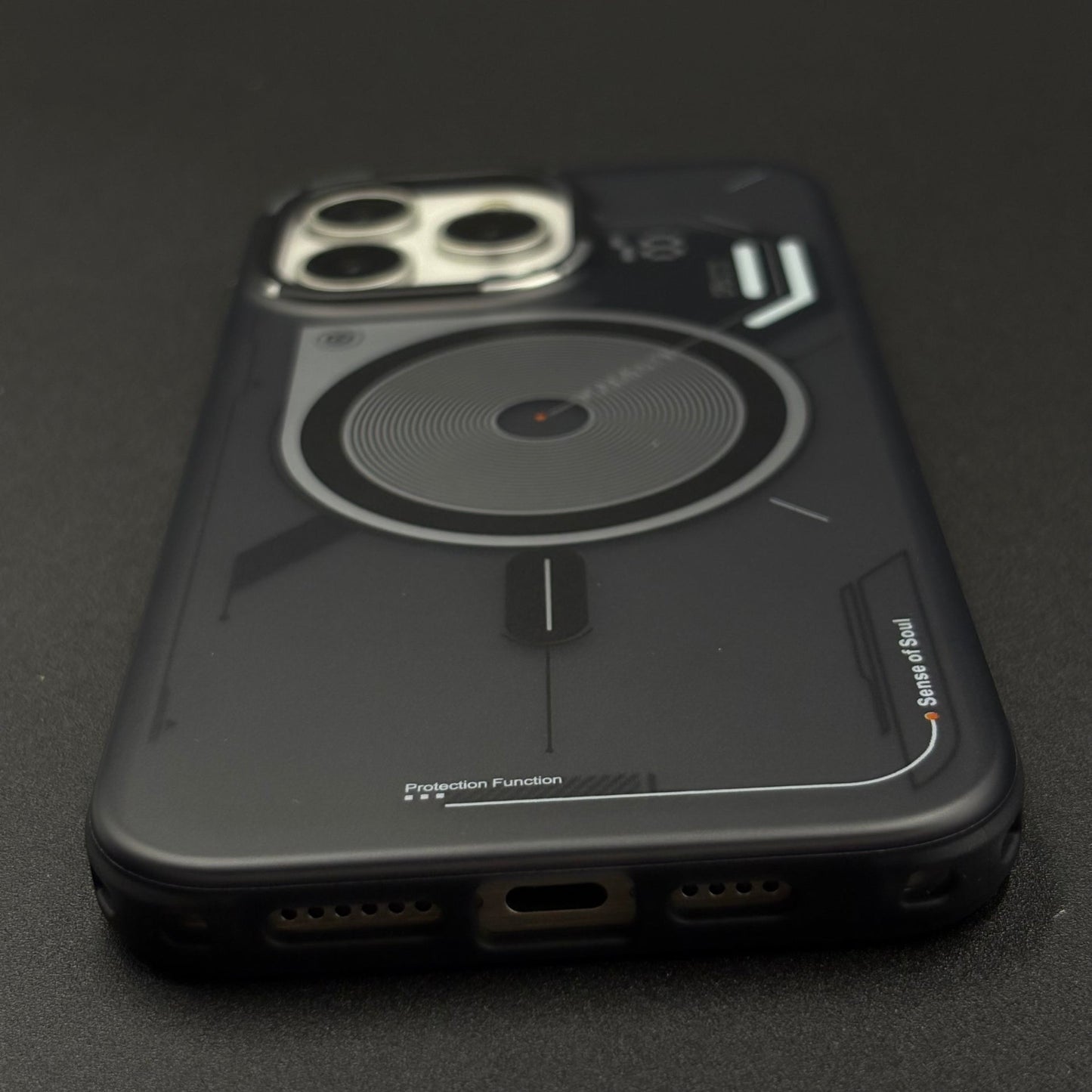 CyberTech MagSafe Case for iPhone | Matte Translucent Soft-Touch | Cooling Design