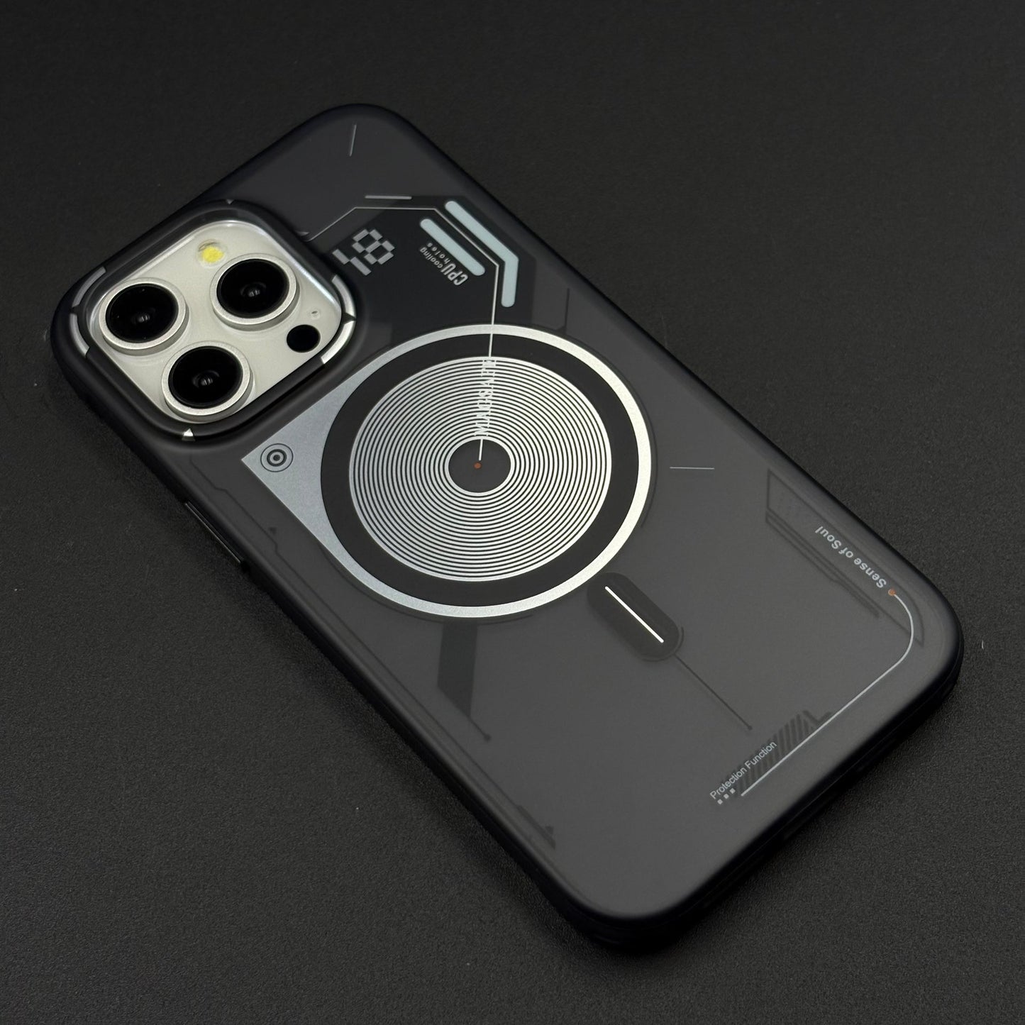 CyberTech MagSafe Case for iPhone | Matte Translucent Soft-Touch | Cooling Design