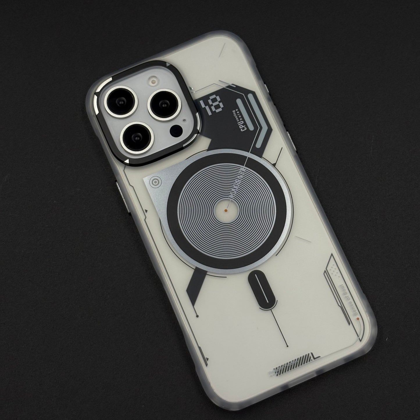 CyberTech MagSafe Case for iPhone | Matte Translucent Soft-Touch | Cooling Design