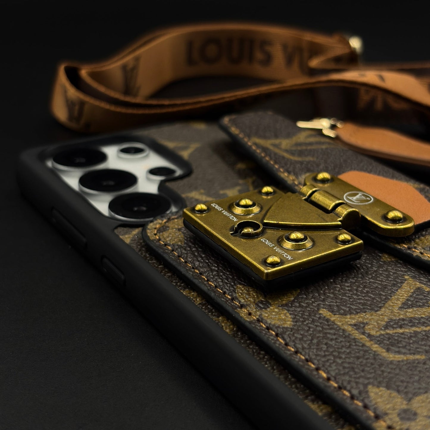 Luxury Fashion Sling Cardholder Case for Samsung Galaxy S26 Ultra