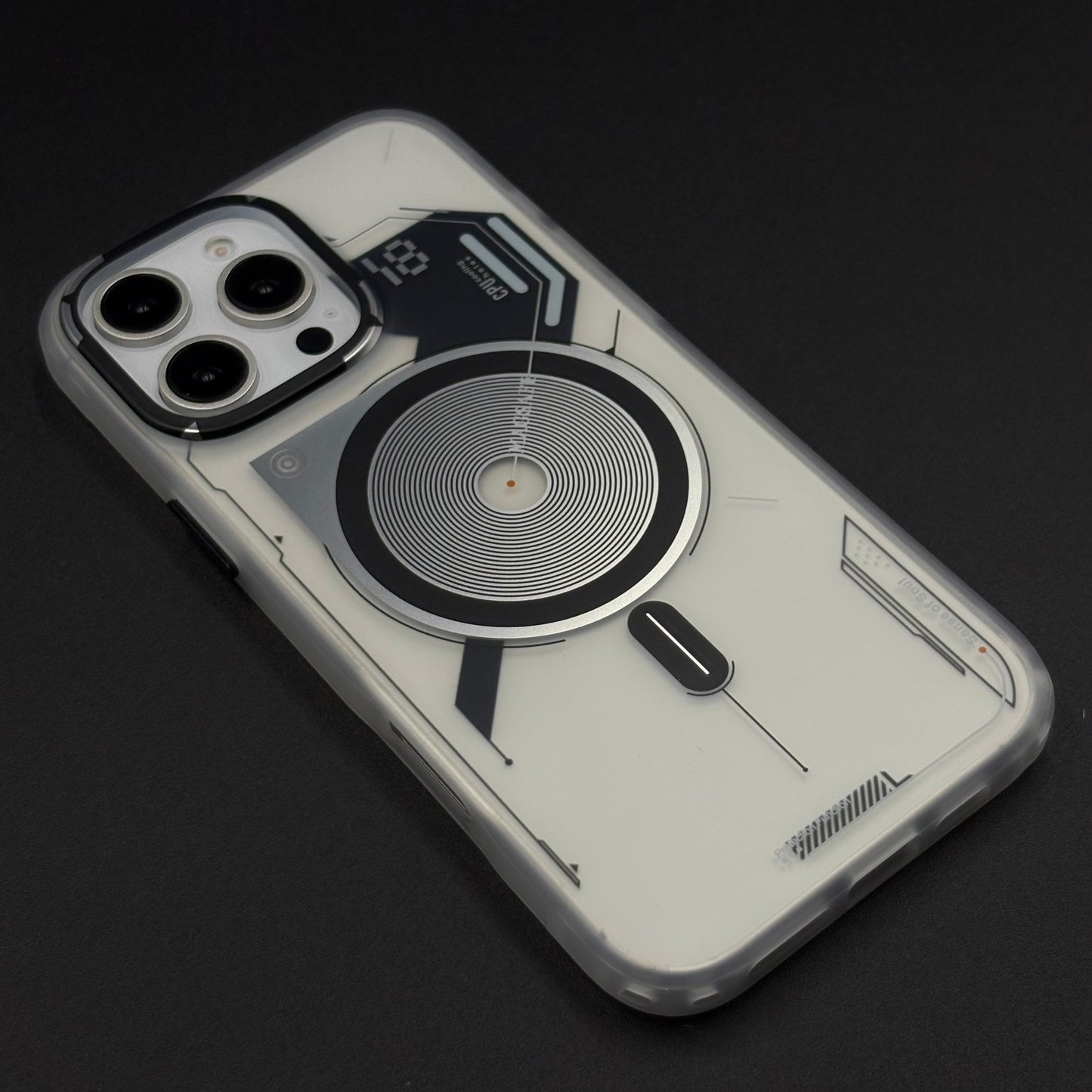 CyberTech MagSafe Case for iPhone | Matte Translucent Soft-Touch | Cooling Design