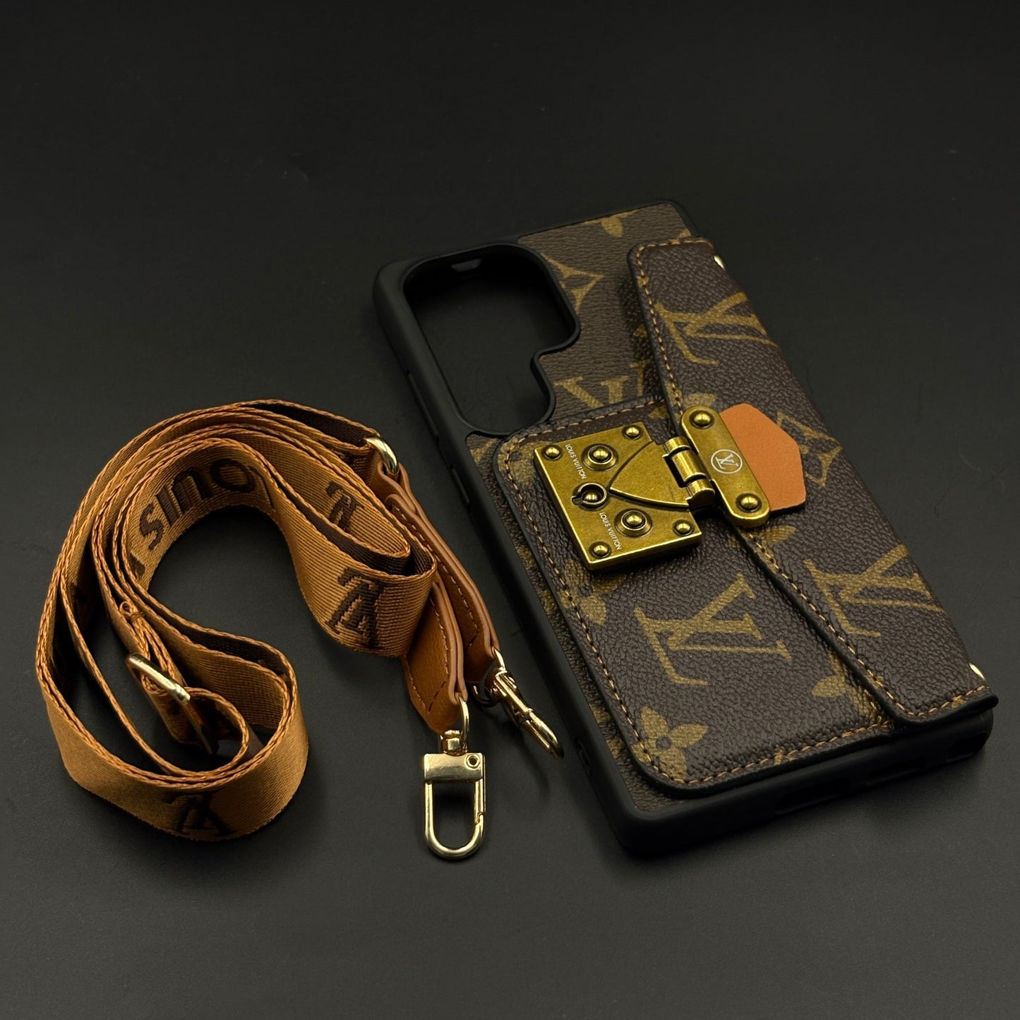 Luxury Fashion Sling Cardholder Case for Samsung Galaxy S26 Ultra