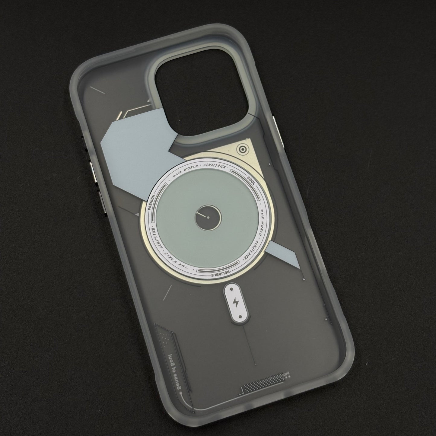 CyberTech MagSafe Case for iPhone | Matte Translucent Soft-Touch | Cooling Design