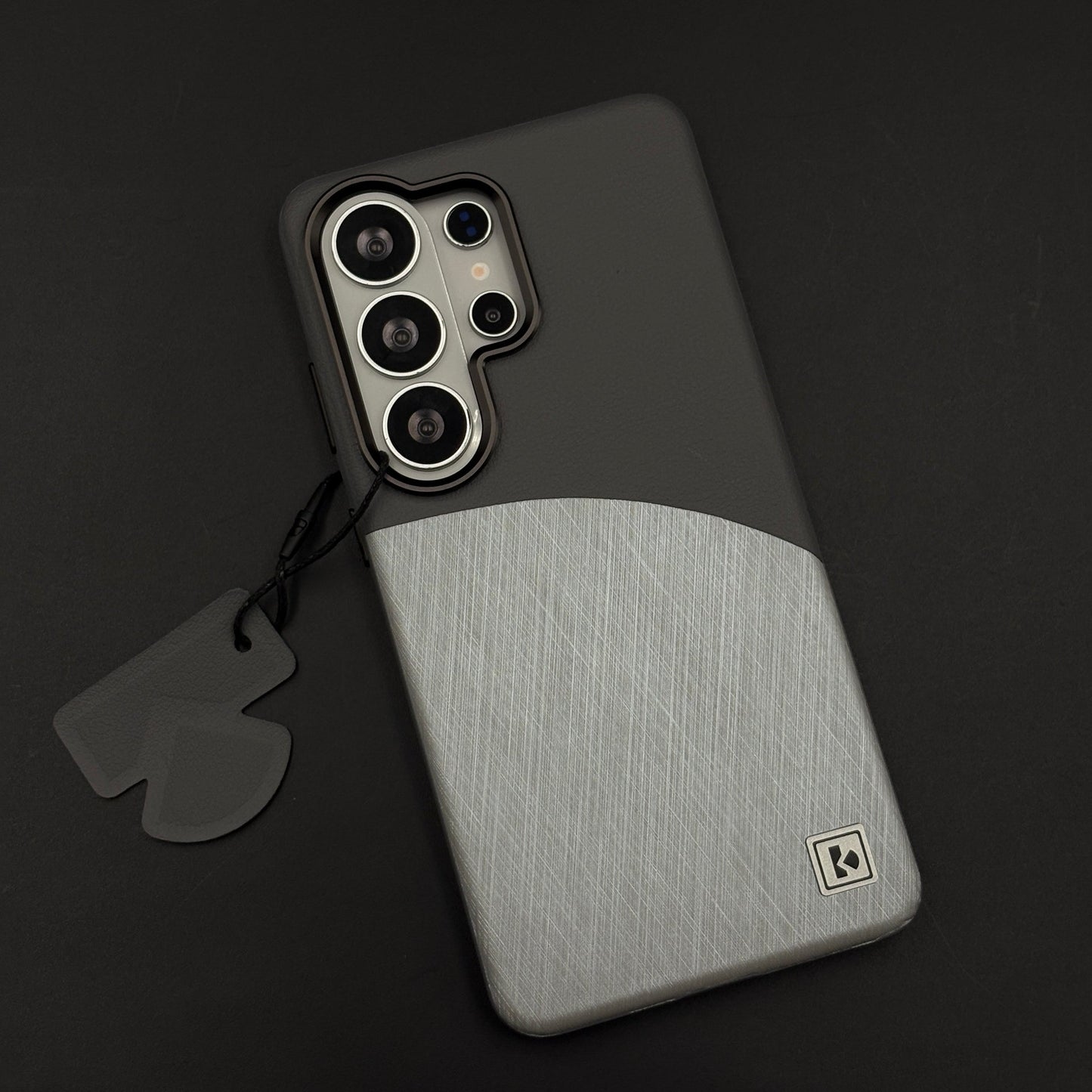 Luxury Dual-Tone Leather Hidden MagSafe Case Cover for Samsung Galaxy S26 Ultra