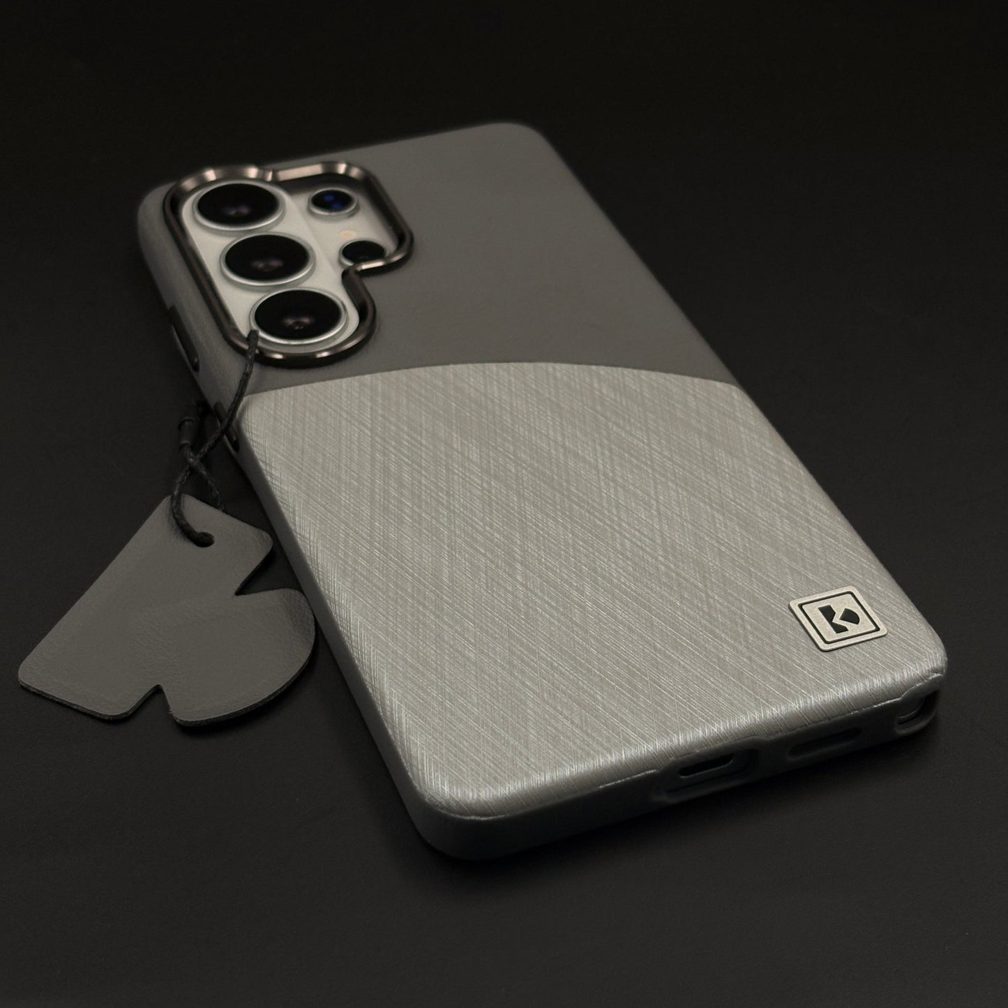 Luxury Dual-Tone Leather Hidden MagSafe Case Cover for Samsung Galaxy S26 Ultra