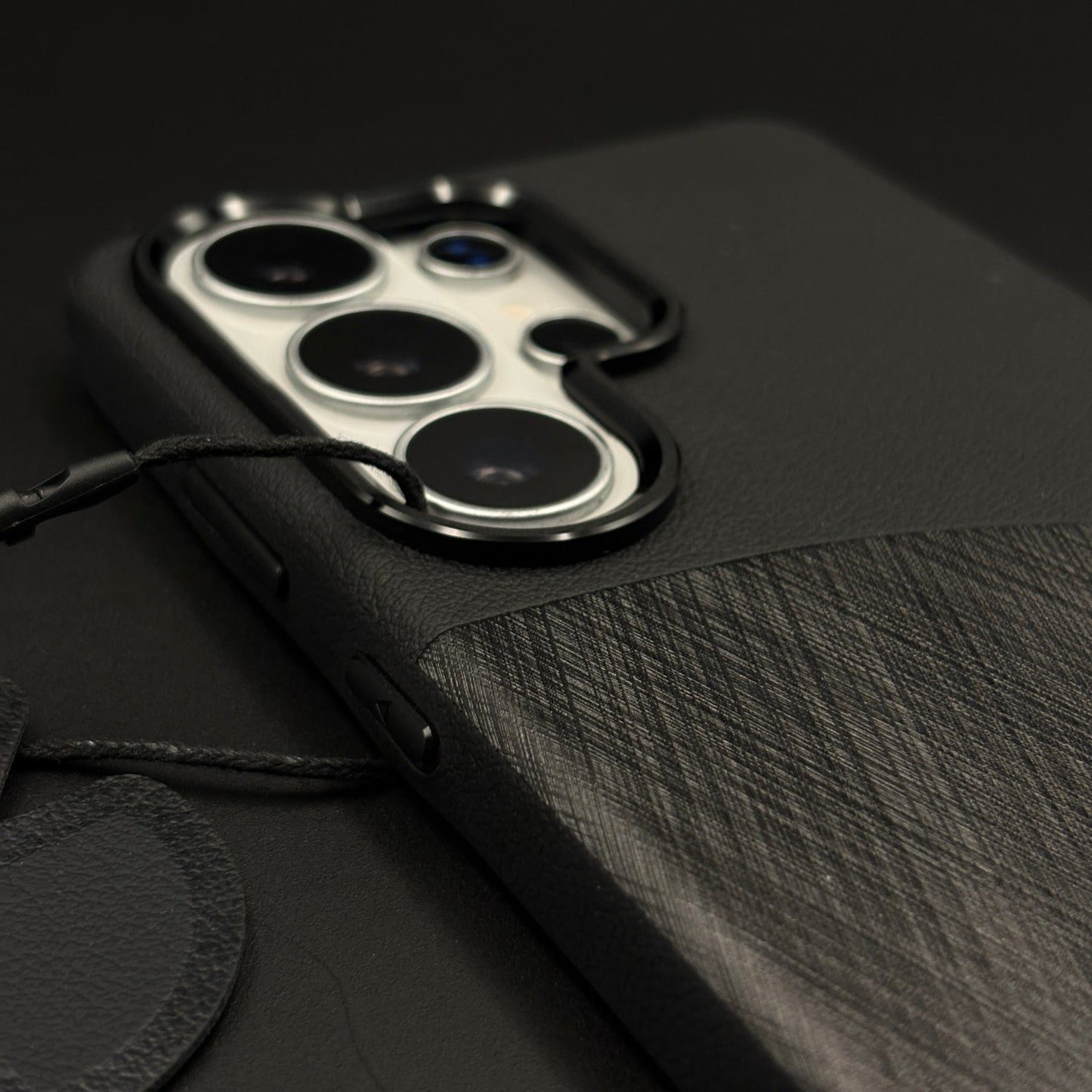 Luxury Dual-Tone Leather Hidden MagSafe Case Cover for Samsung Galaxy S26 Ultra