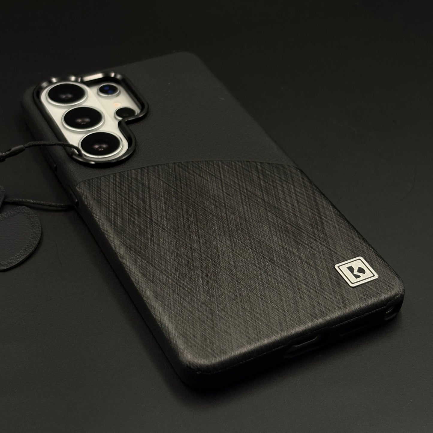 Luxury Dual-Tone Leather Hidden MagSafe Case Cover for Samsung Galaxy S26 Ultra