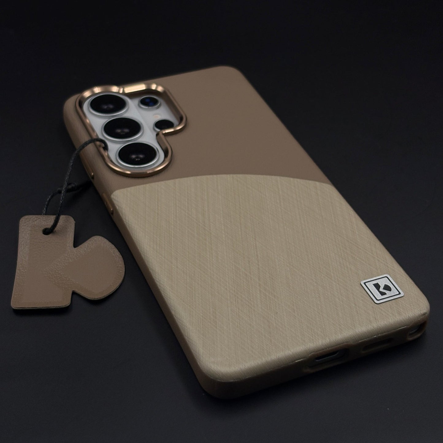 Luxury Dual-Tone Leather Hidden MagSafe Case Cover for Samsung Galaxy S26 Ultra