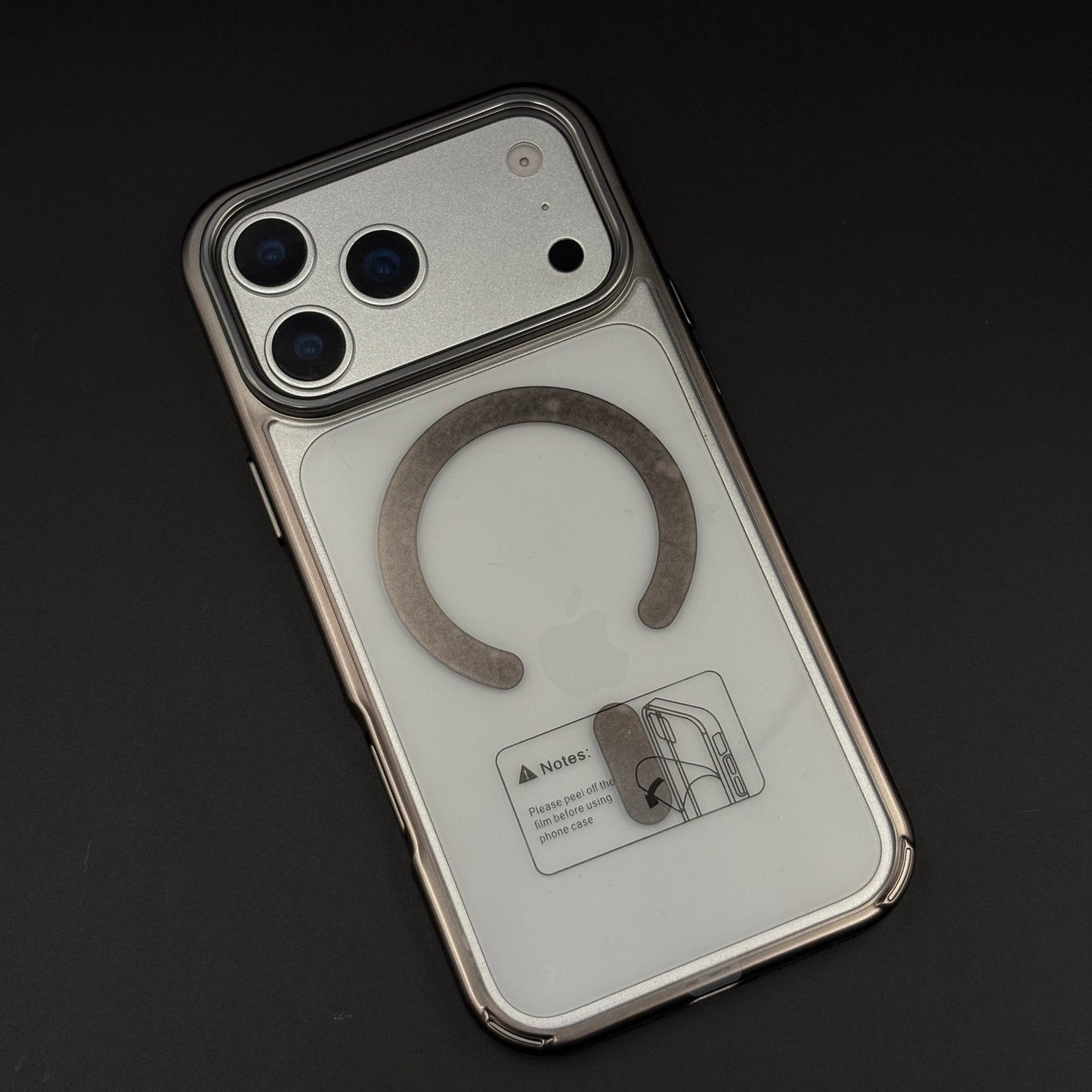 Anti-Yellow Clear MagSafe Phone Case Cover with Camera Bump for iPhone 17 Series