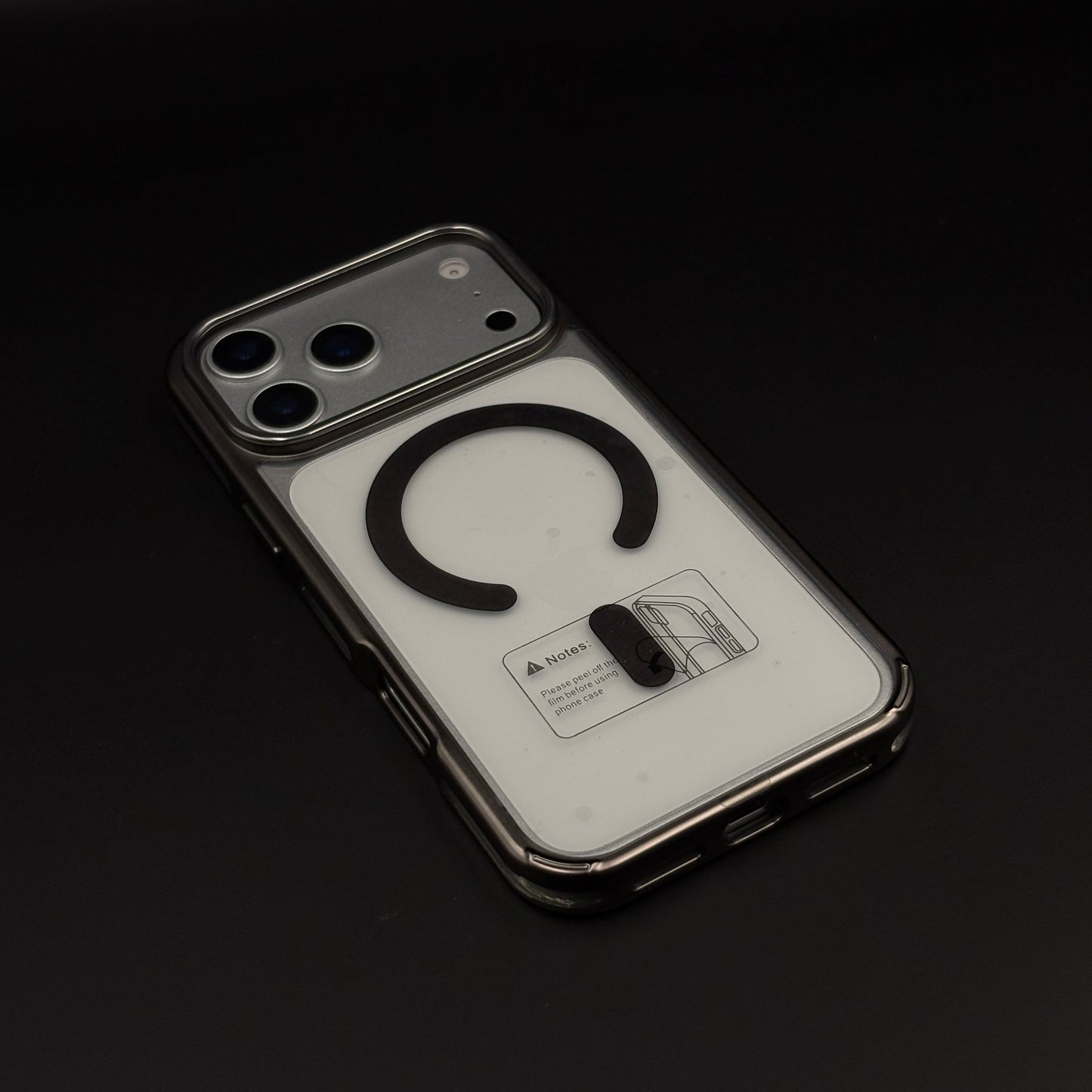 Anti-Yellow Clear MagSafe Phone Case Cover with Camera Bump for iPhone 17 Series