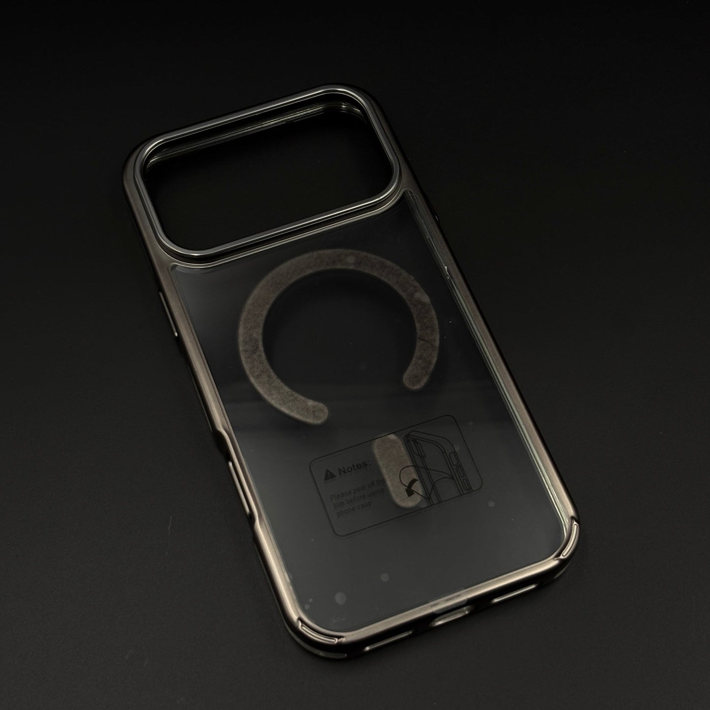 Anti-Yellow Clear MagSafe Phone Case Cover with Camera Bump for iPhone 17 Series