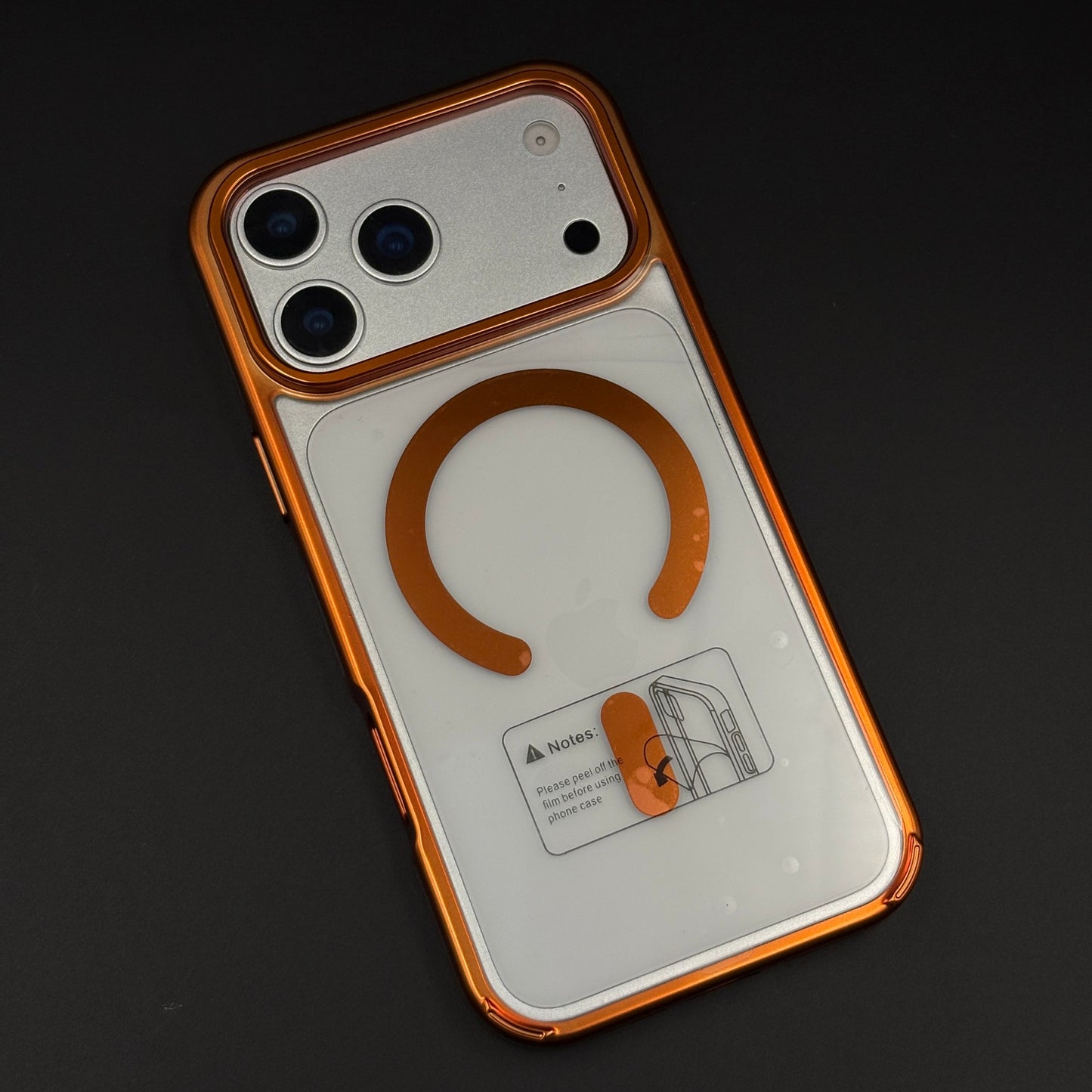 Anti-Yellow Clear MagSafe Phone Case Cover with Camera Bump for iPhone 17 Series