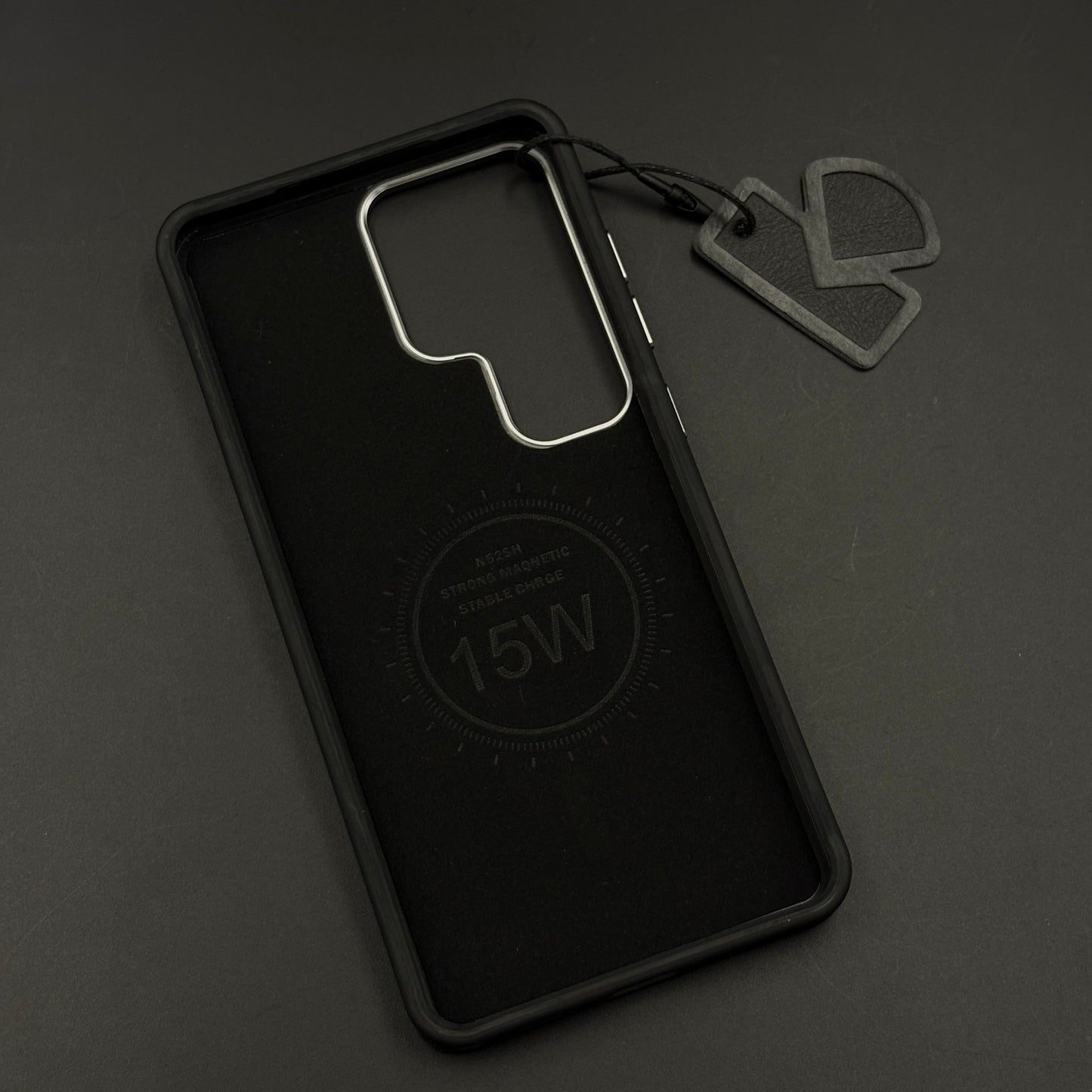 Stitched Leather Hidden MagSafe Case for Samsung Galaxy S26 Ultra