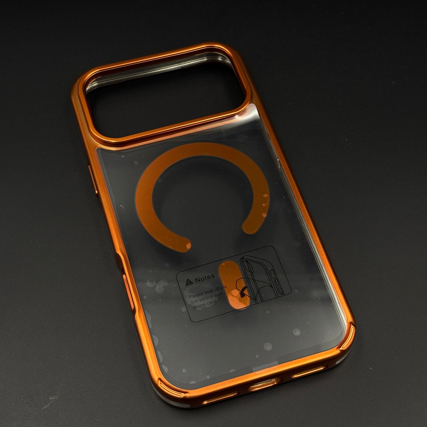 Anti-Yellow Clear MagSafe Phone Case Cover with Camera Bump for iPhone 17 Series