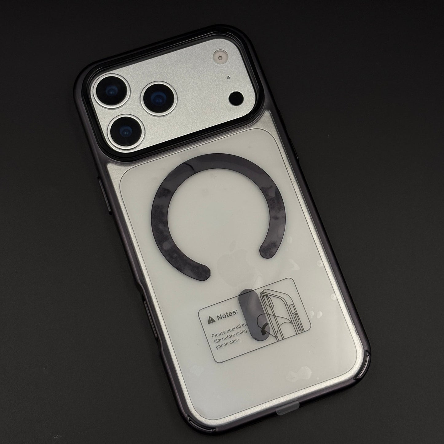 Anti-Yellow Clear MagSafe Phone Case Cover with Camera Bump for iPhone 17 Series