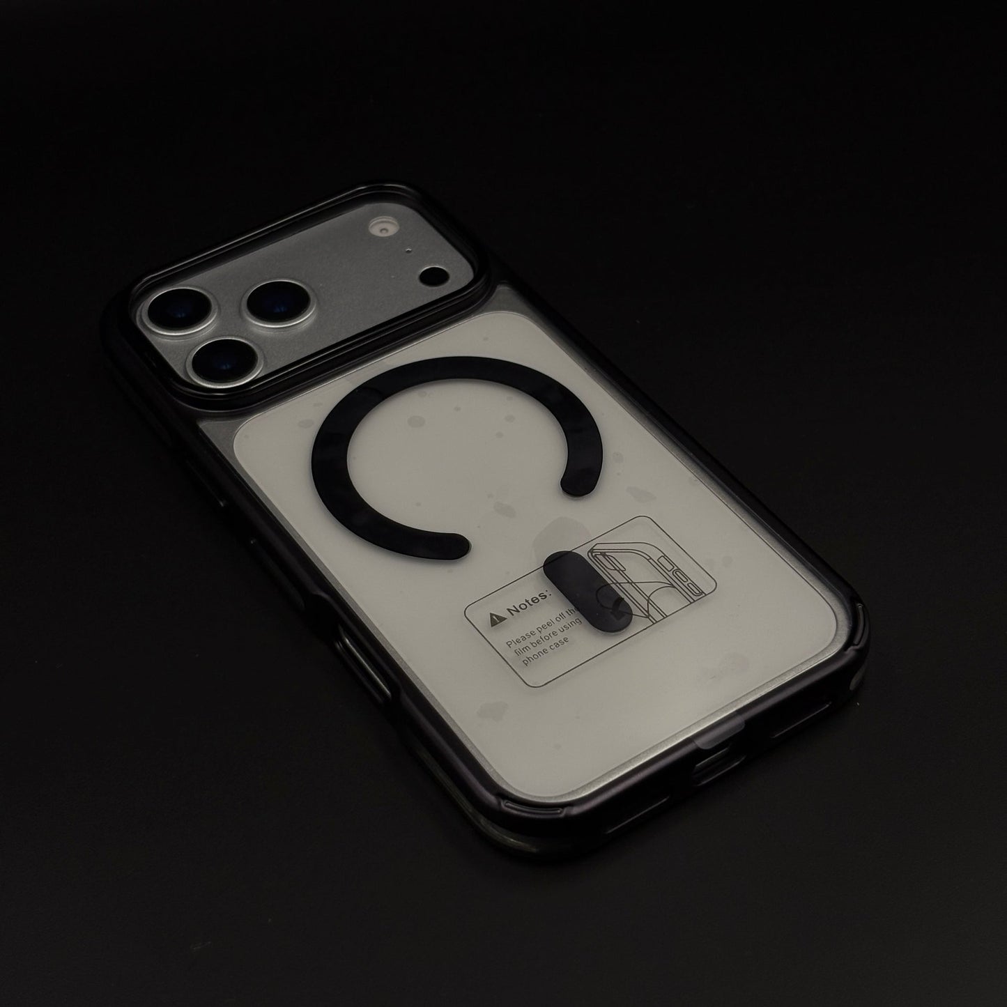 Anti-Yellow Clear MagSafe Phone Case Cover with Camera Bump for iPhone 17 Series
