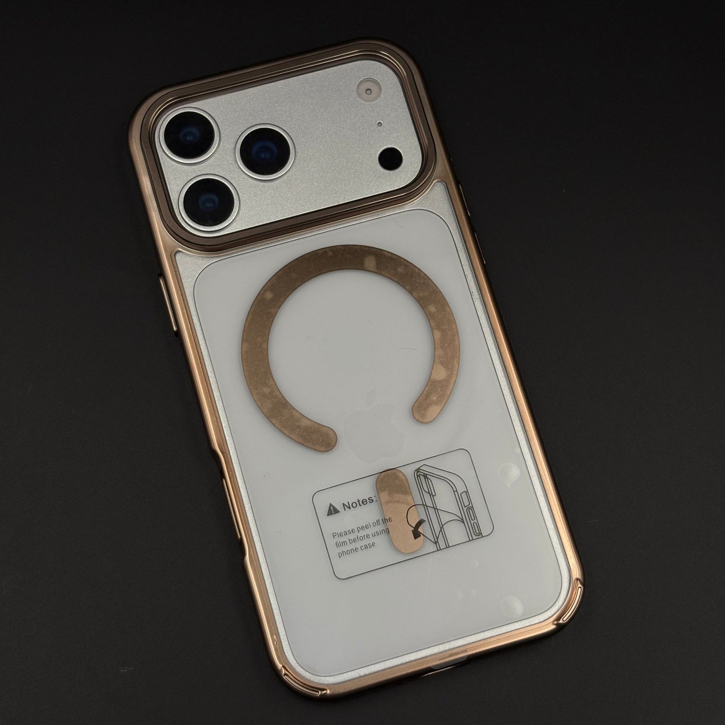 Anti-Yellow Clear MagSafe Phone Case Cover with Camera Bump for iPhone 17 Series