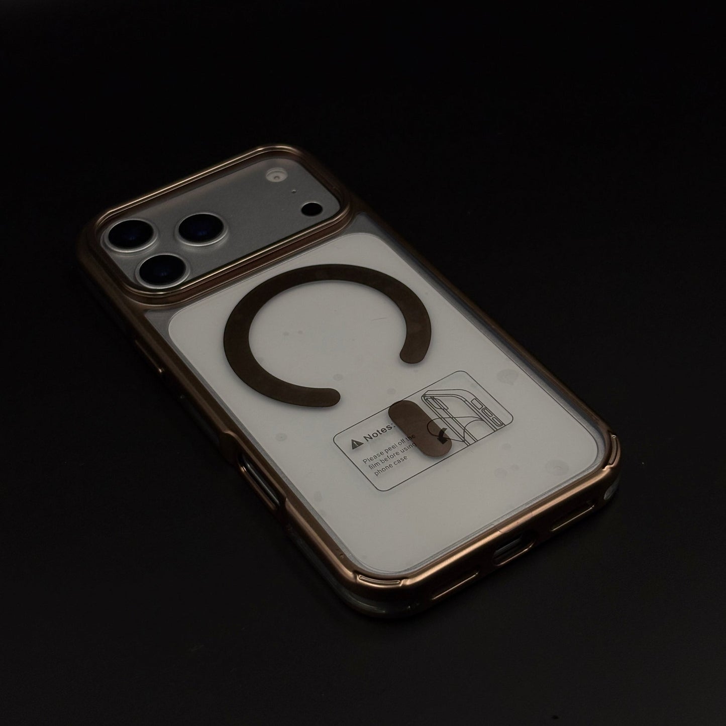 Anti-Yellow Clear MagSafe Phone Case Cover with Camera Bump for iPhone 17 Series