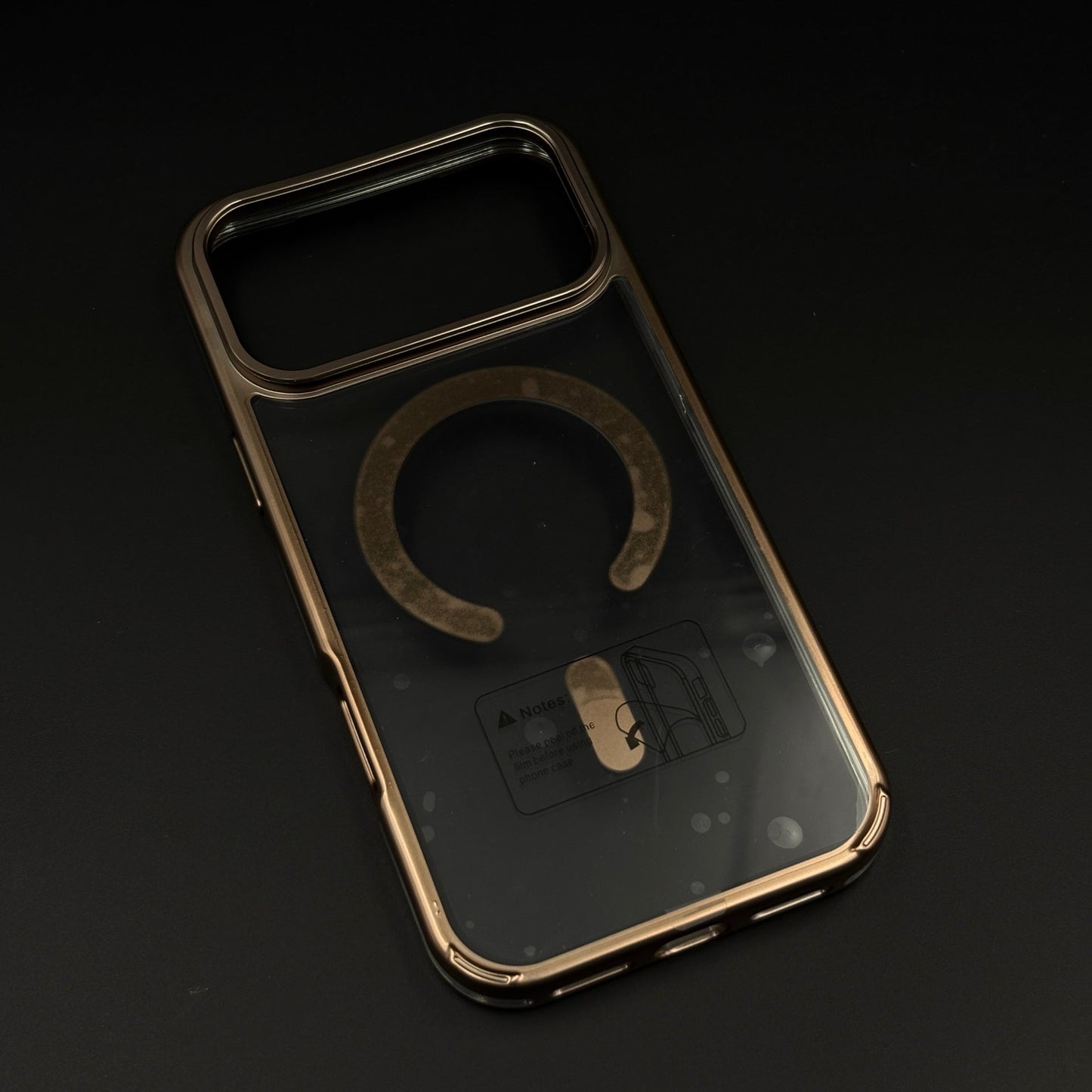 Anti-Yellow Clear MagSafe Phone Case Cover with Camera Bump for iPhone 17 Series