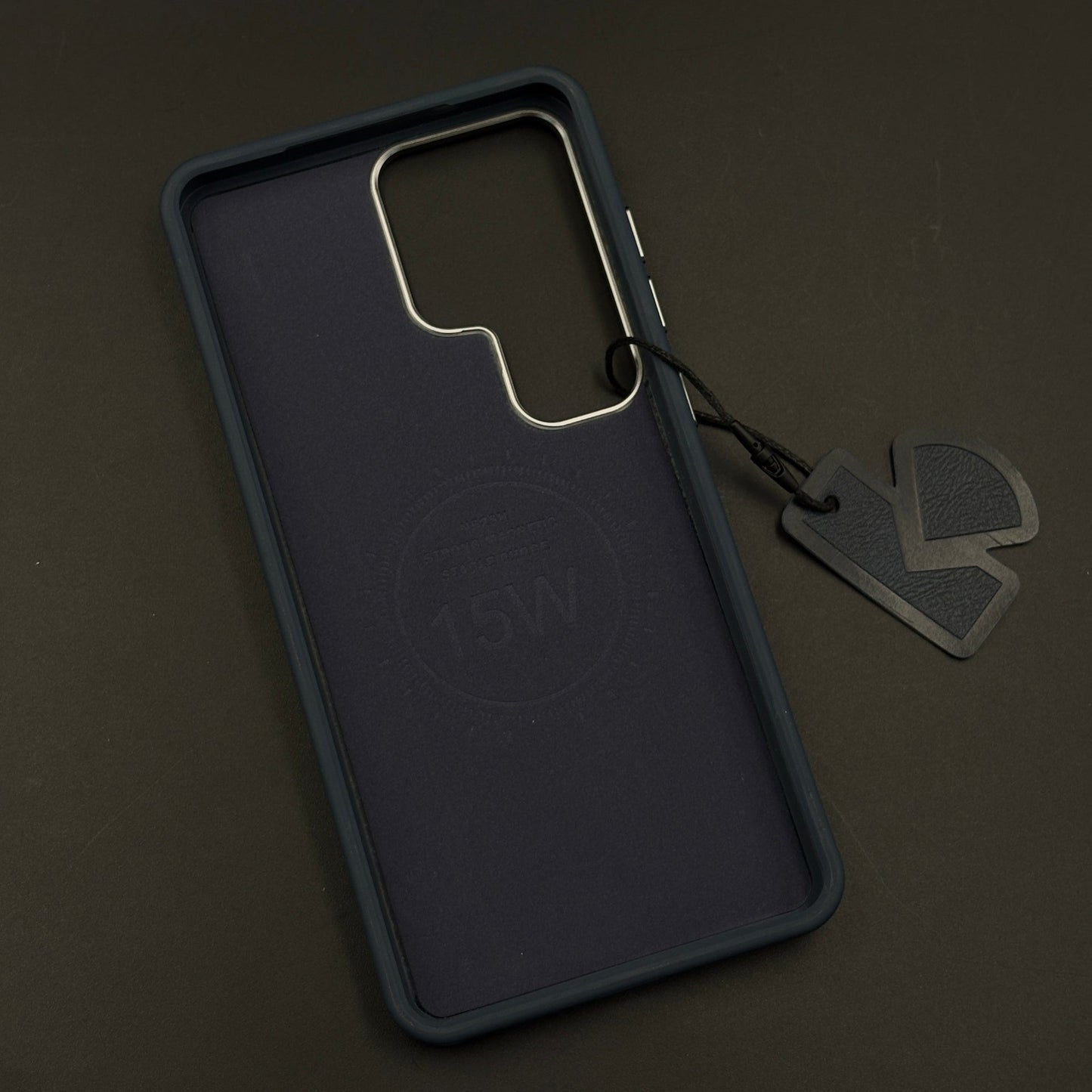 Stitched Leather Hidden MagSafe Case for Samsung Galaxy S26 Ultra