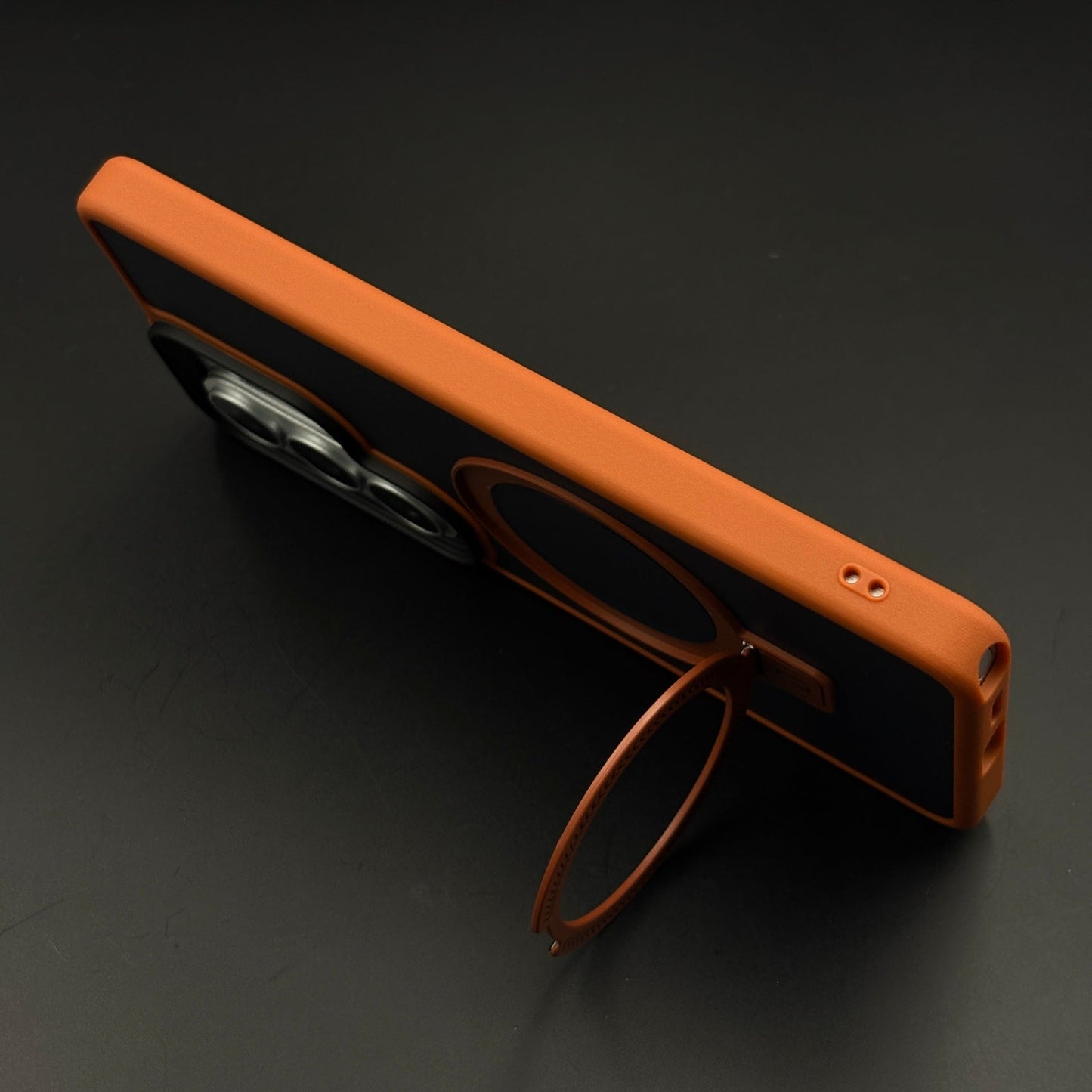 Smoky Matte Metal Stand MagSafe Case Cover for Samsung Galaxy S26 Ultra