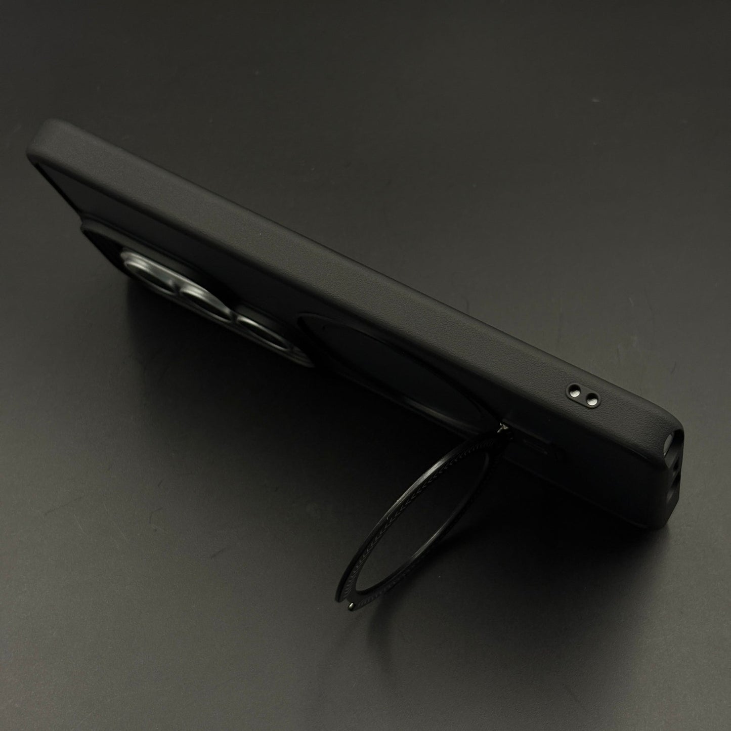 Smoky Matte Metal Stand MagSafe Case Cover for Samsung Galaxy S26 Ultra