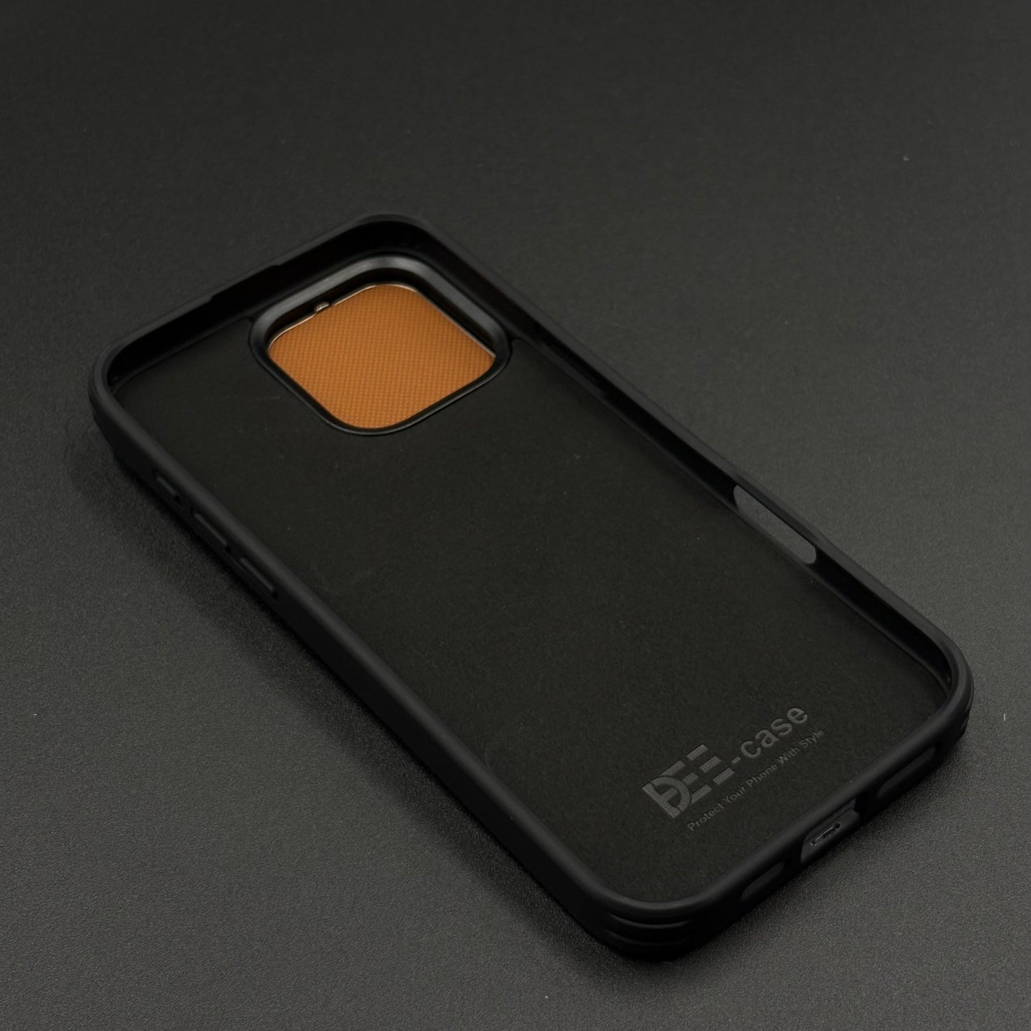 Dotted Leather Feel Case with Foldable Stand for iPhone Series | Premium Grip | Kickstand Style