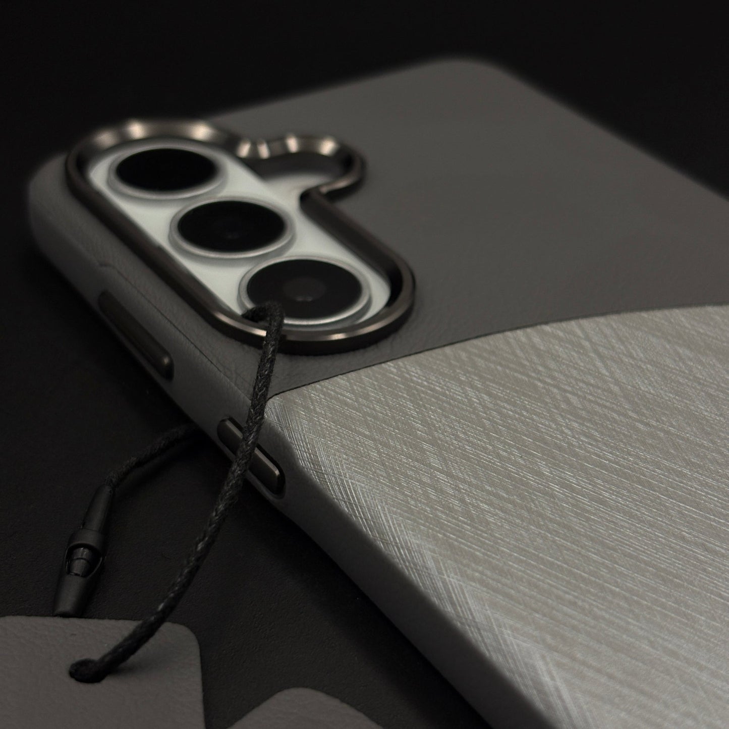 Luxury Dual-Tone Leather Hidden MagSafe Case Cover for Samsung Galaxy S26