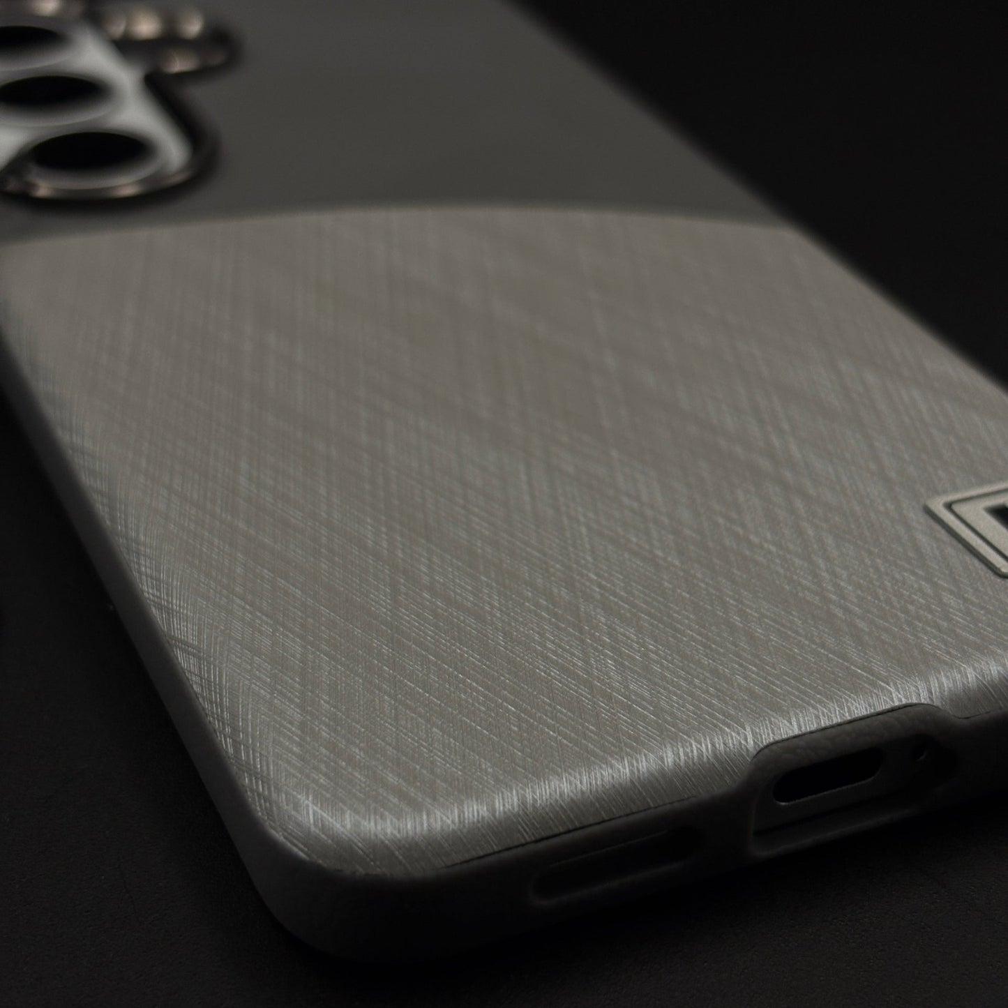 Luxury Dual-Tone Leather Hidden MagSafe Case Cover for Samsung Galaxy S26
