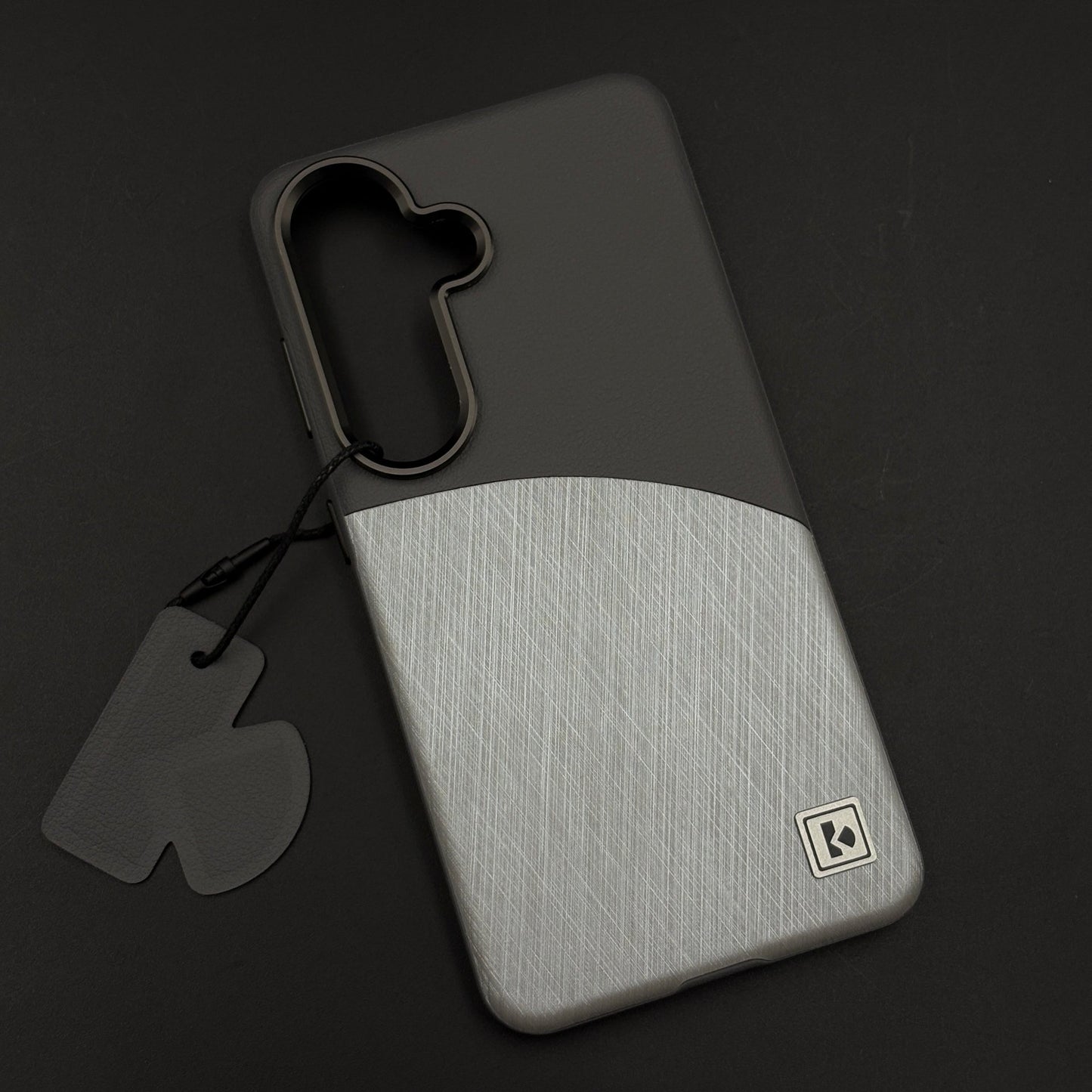 Luxury Dual-Tone Leather Hidden MagSafe Case Cover for Samsung Galaxy S26