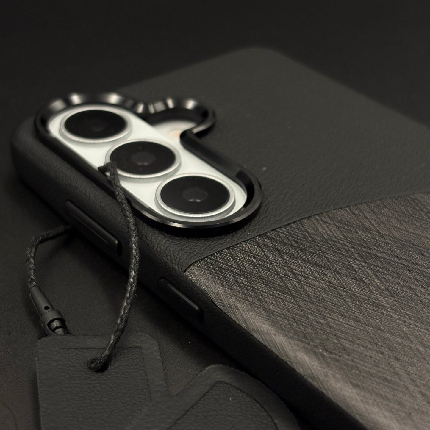 Luxury Dual-Tone Leather Hidden MagSafe Case Cover for Samsung Galaxy S26