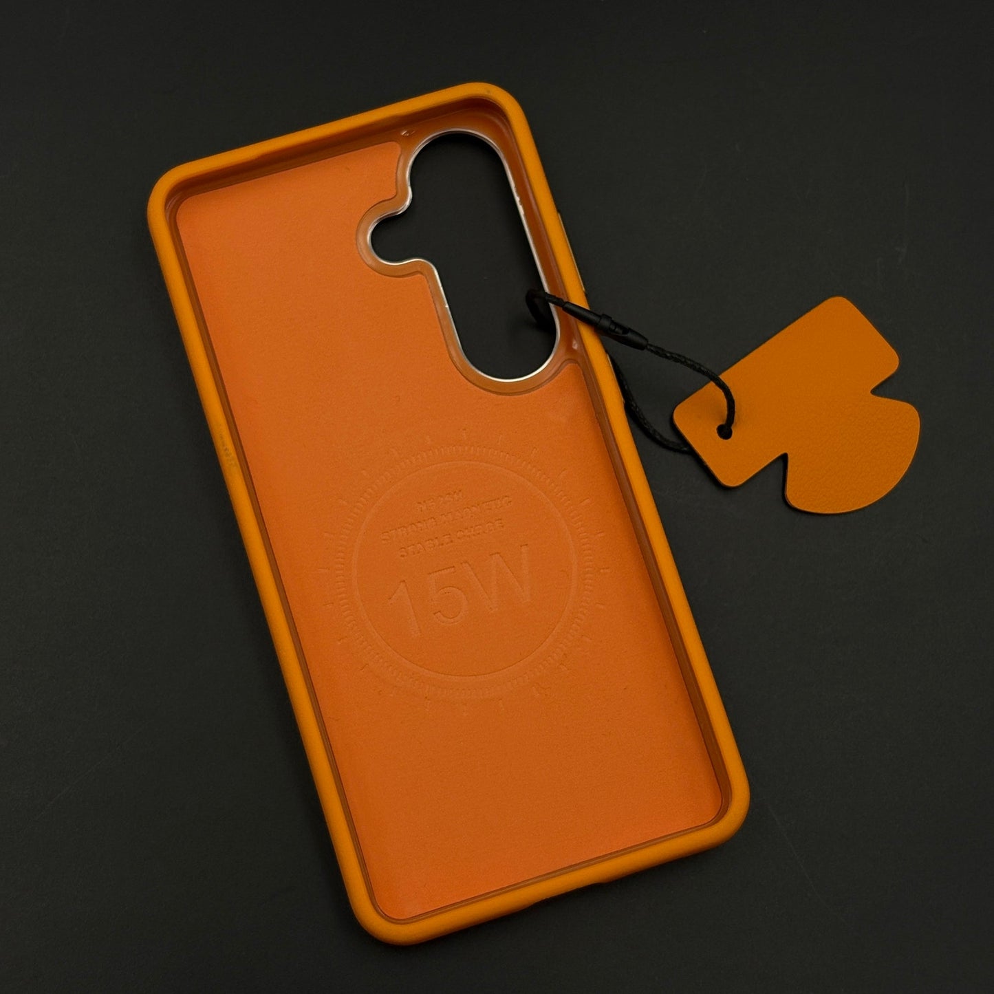 Luxury Dual-Tone Leather Hidden MagSafe Case Cover for Samsung Galaxy S26